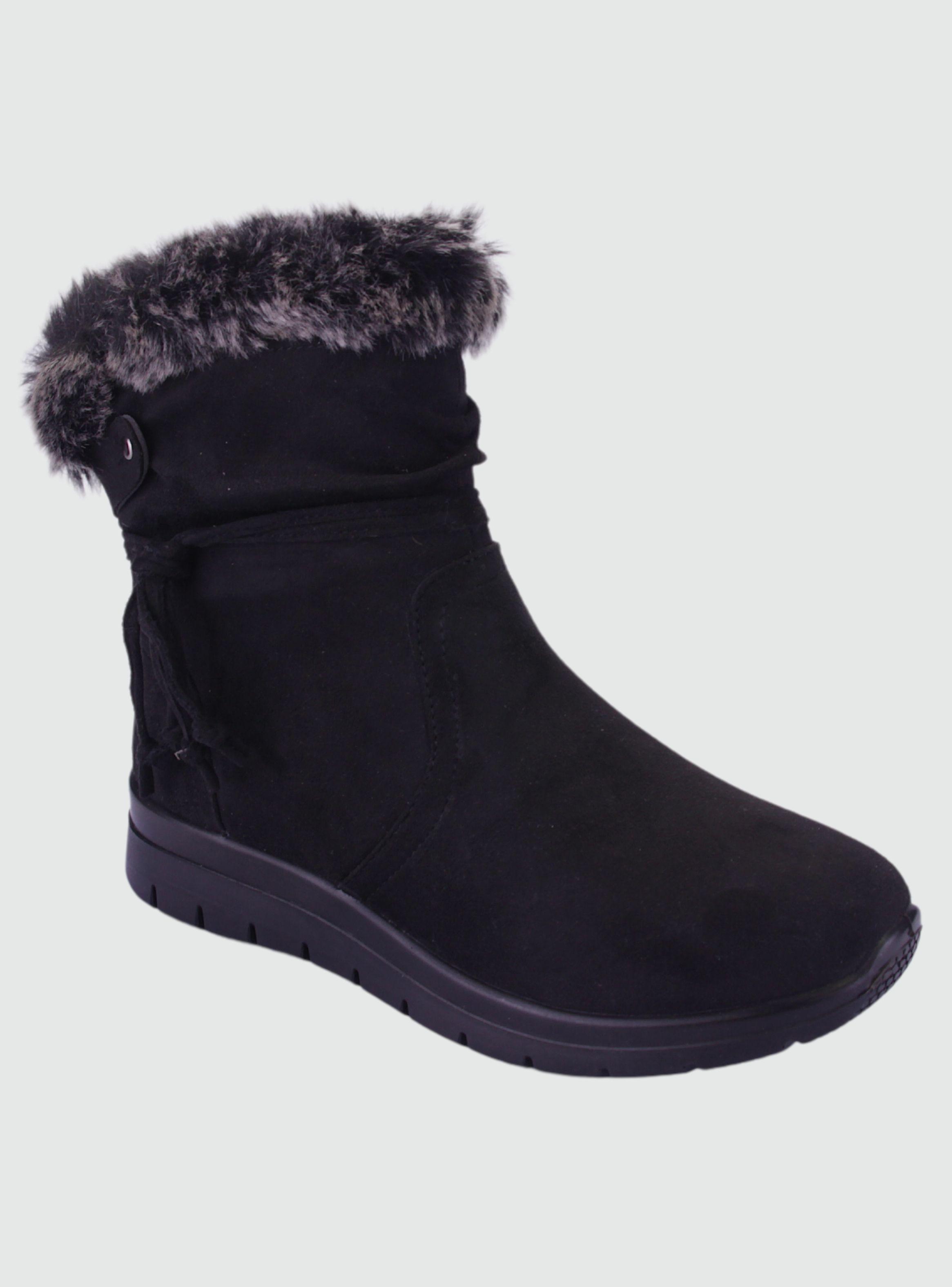 Botin Chalada Mujer Humen-2 Negro Casual-0