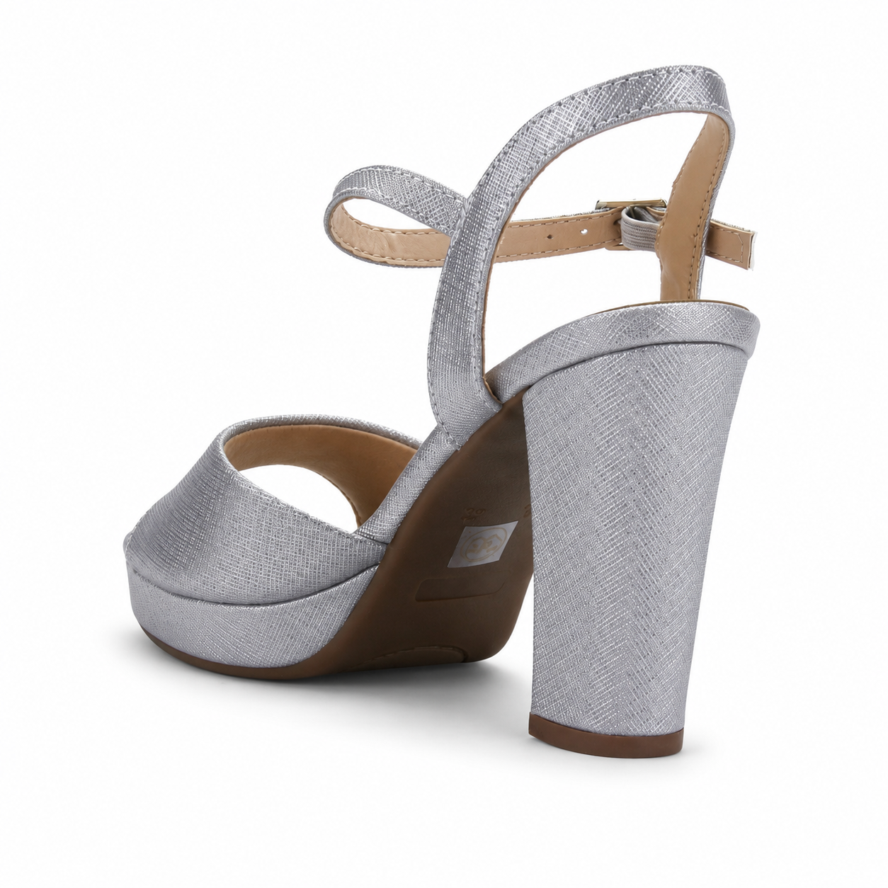 Sandalia de Mujer, Plateada Casual Chalada Voce-1-3