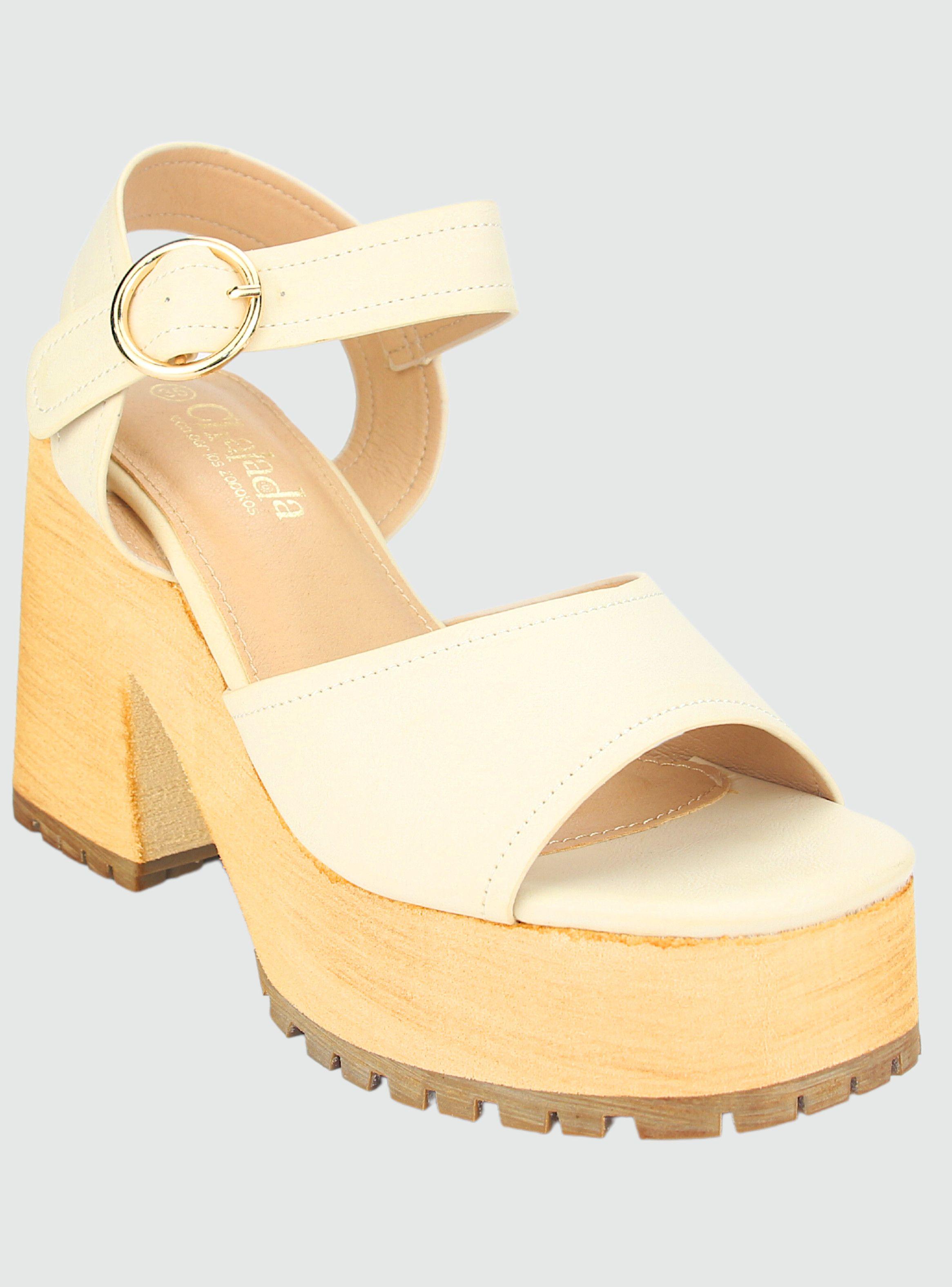 Sandalia Chalada Mujer Viva-6 Beige Casual-2