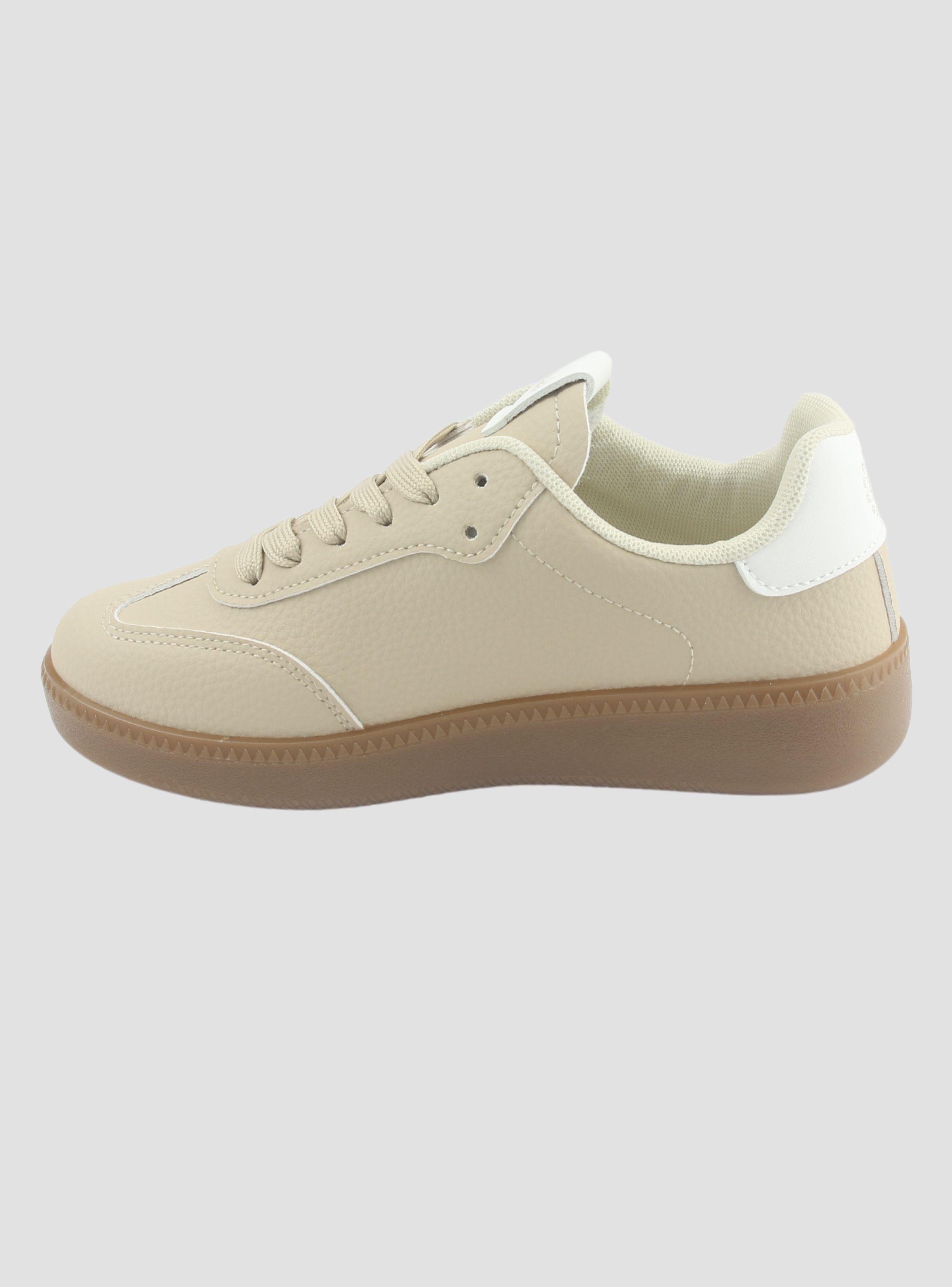 Zapatilla Chalada Mujer Antu-1 Beige Casual-1