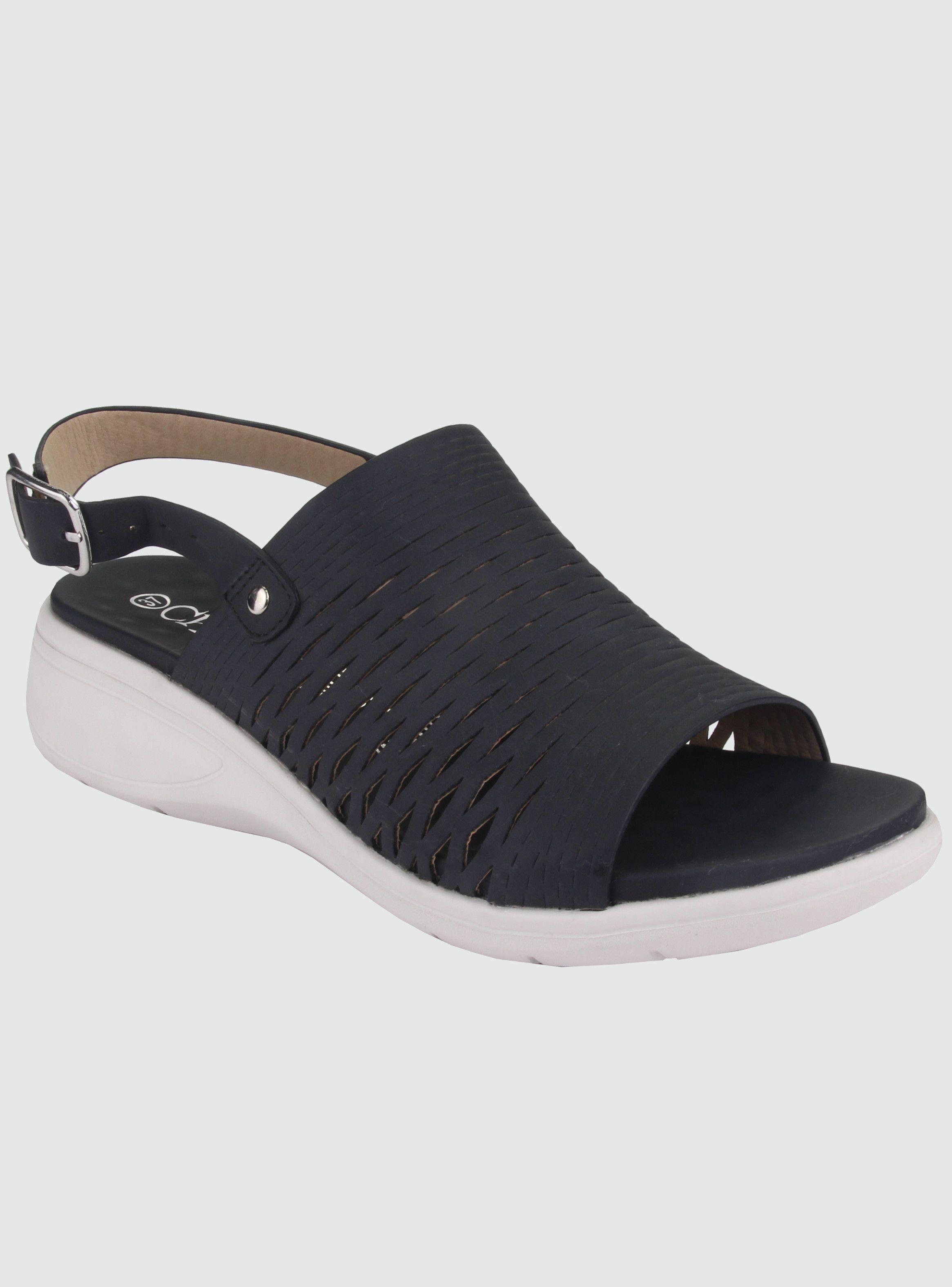 Sandalia Chalada Mujer Ica-20 Negro Casual-0