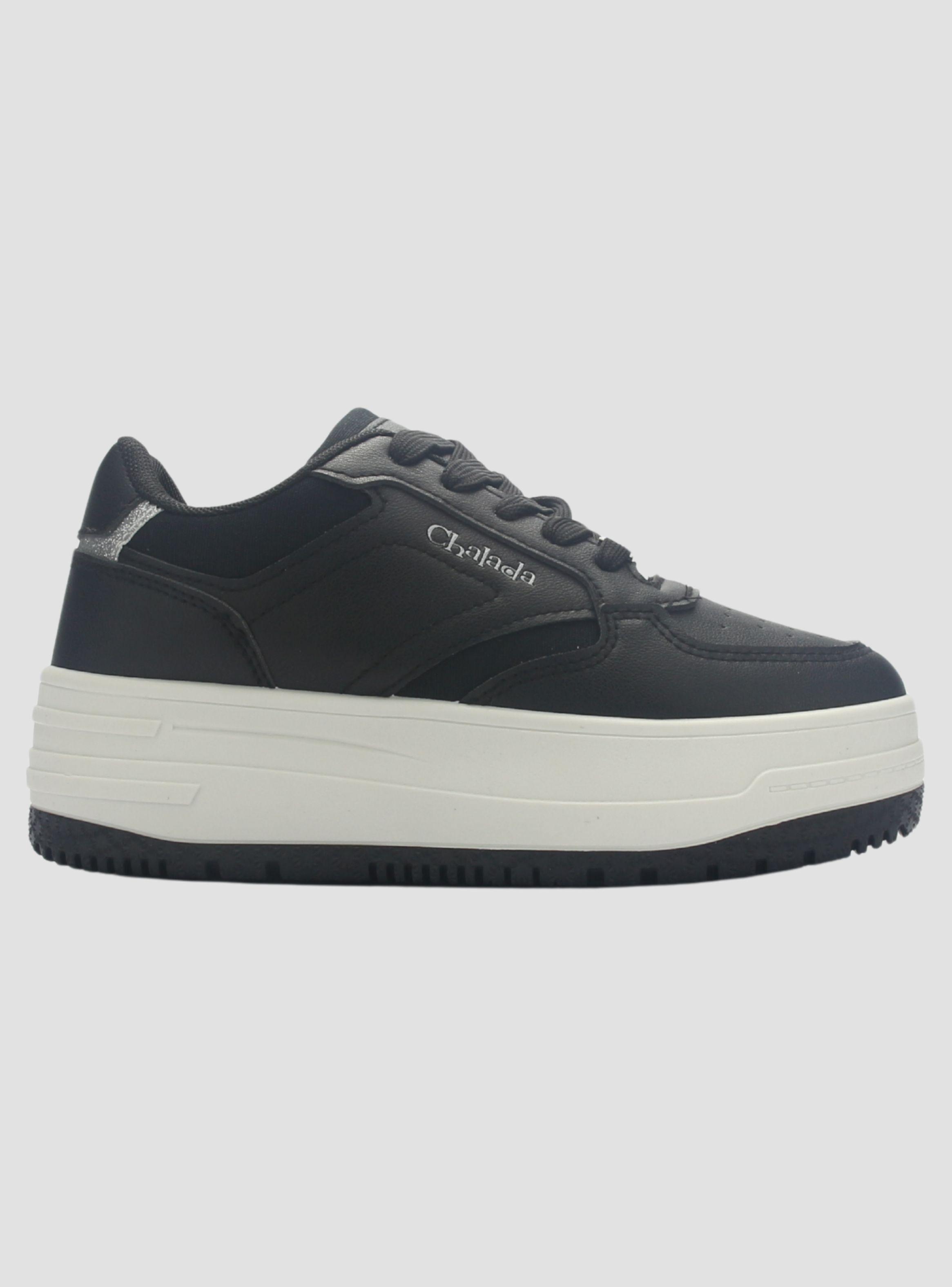 Zapatilla Mujer Chalada Mitsu-2 Negro Urbano-0