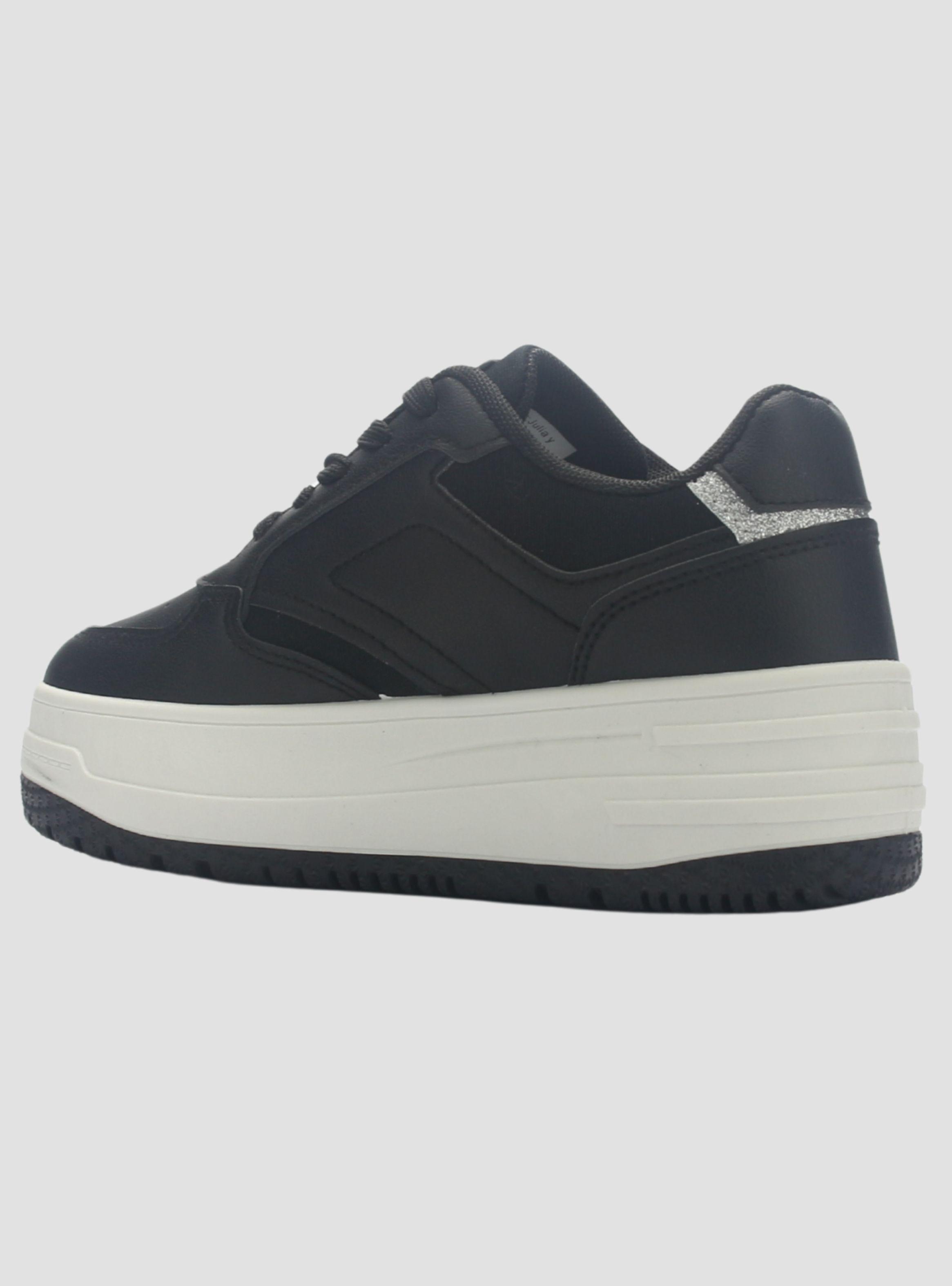 Zapatilla Mujer Chalada Mitsu-2 Negro Urbano-3