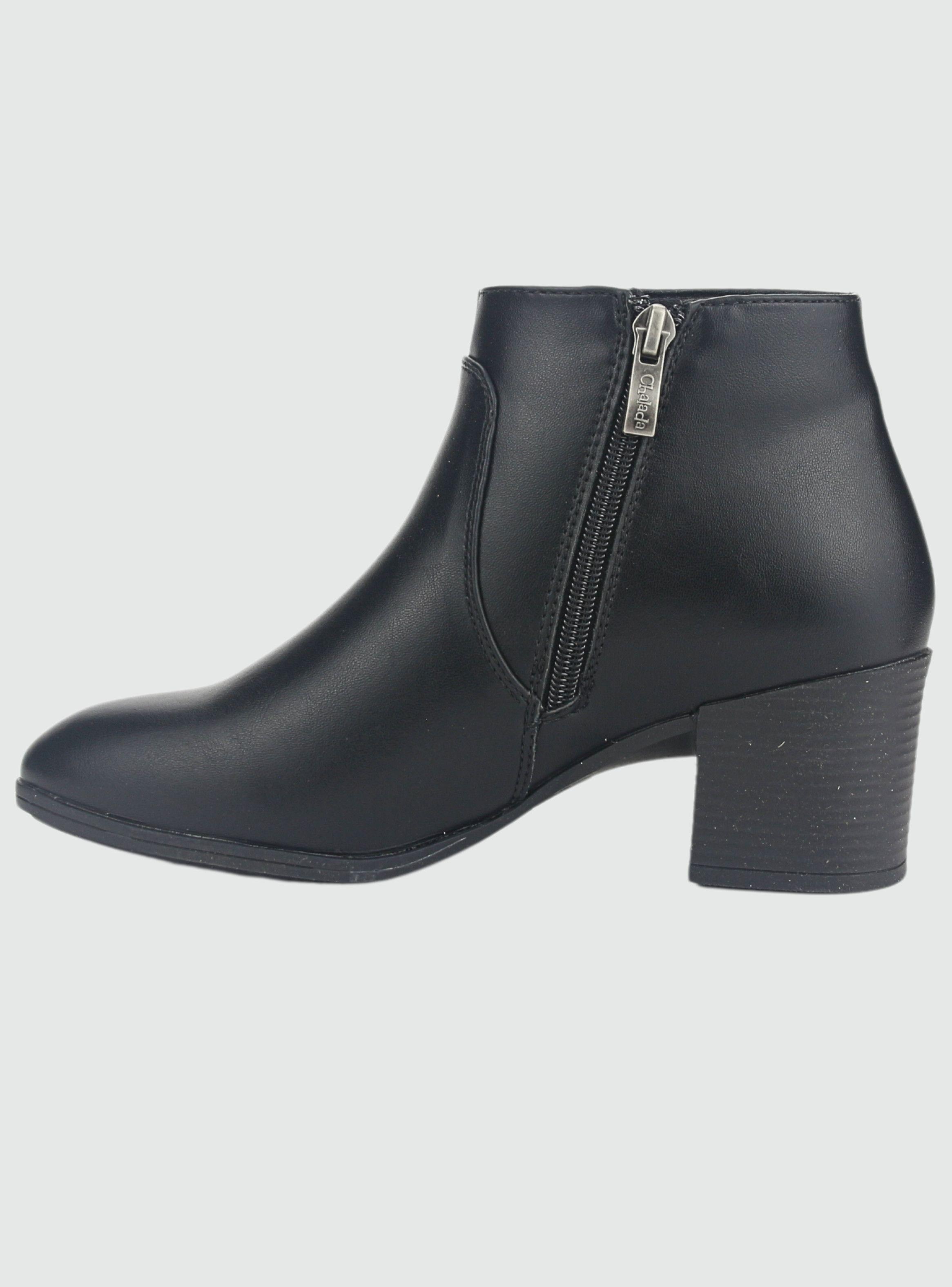 Botin Chalada Mujer Gally-2 Negro Casual-1