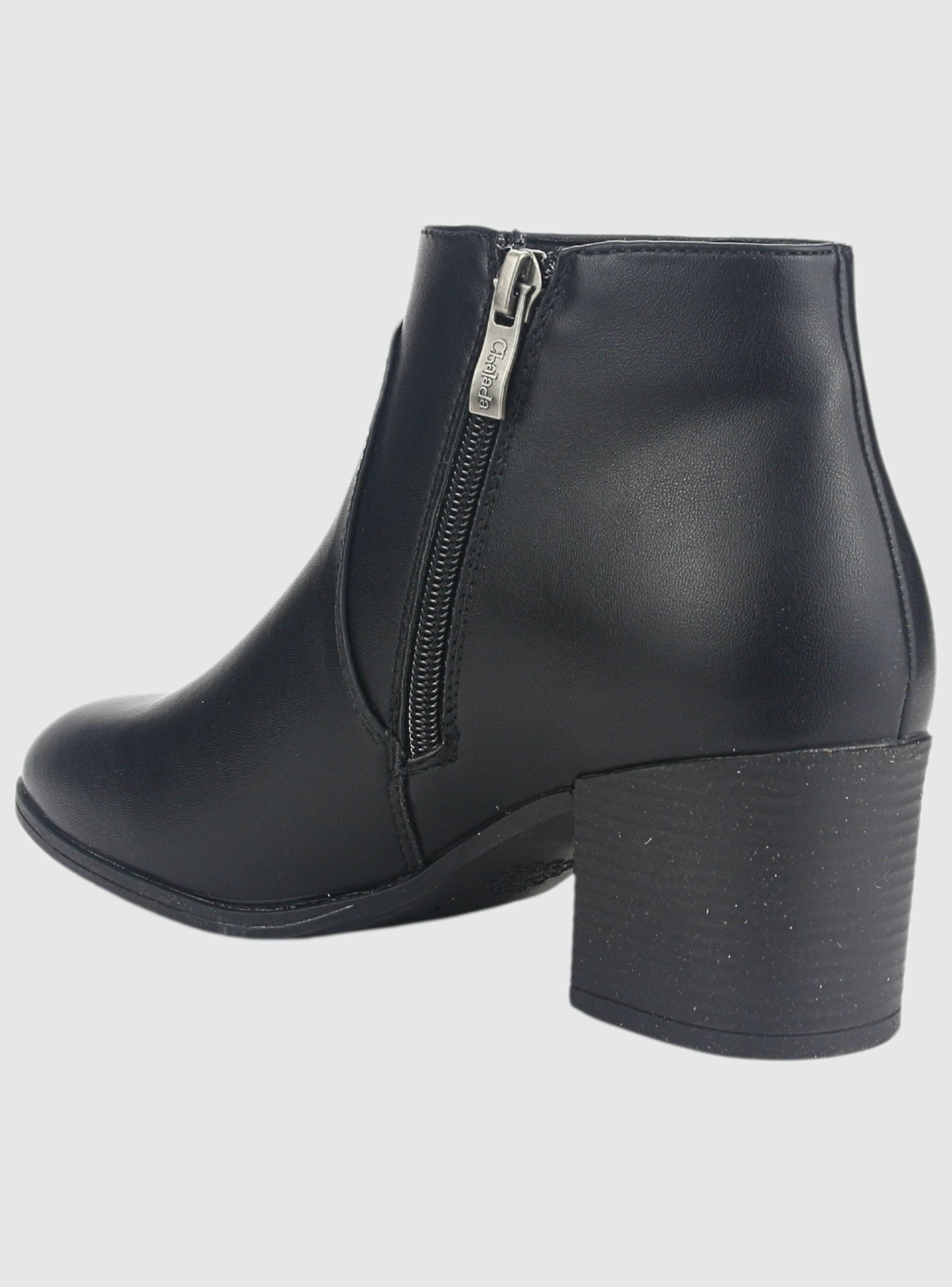 Botin Chalada Mujer Gally-2 Negro Casual-3