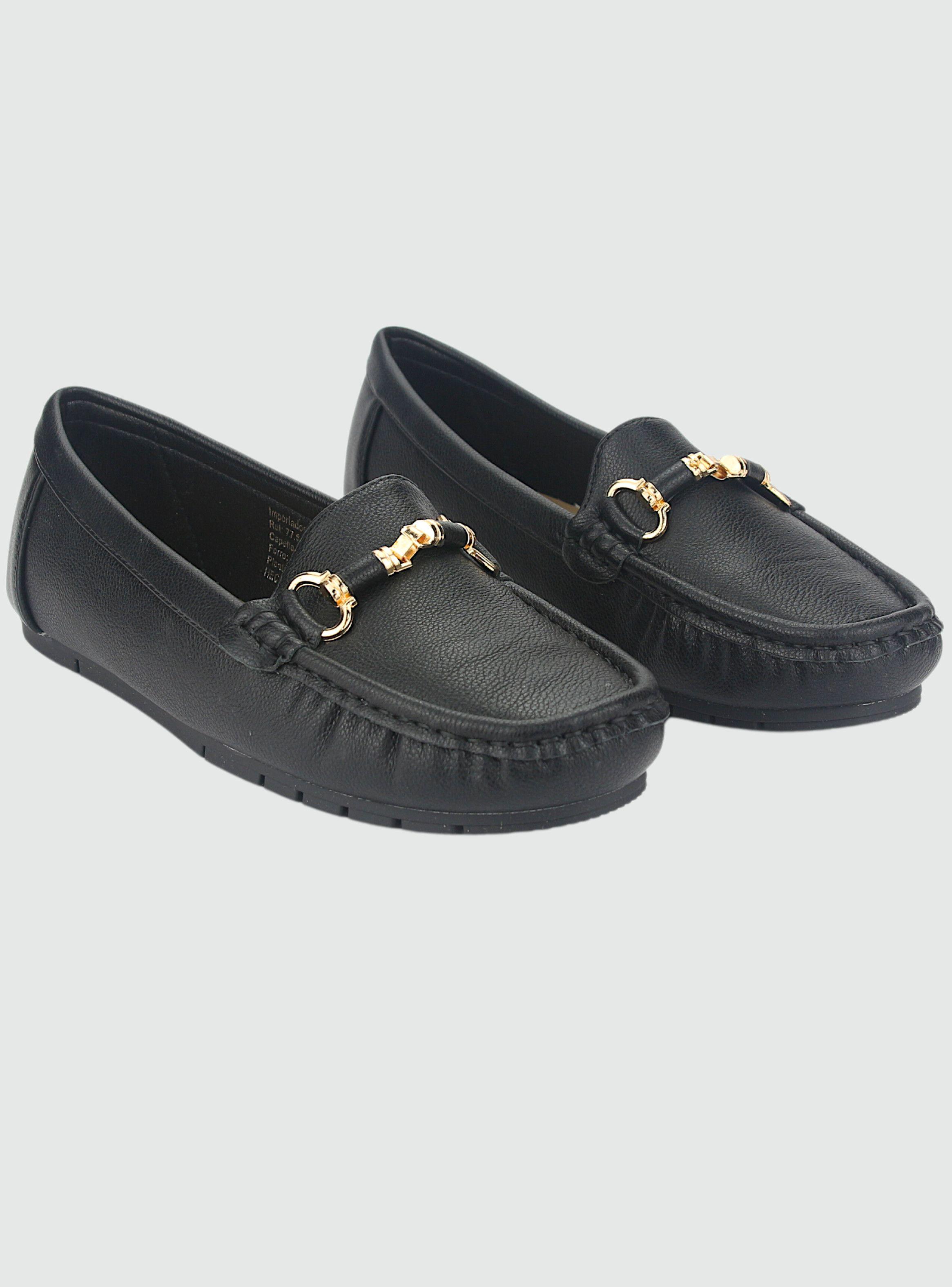Mocasin Chalada Mujer Cusco-36 Negro Casual-3