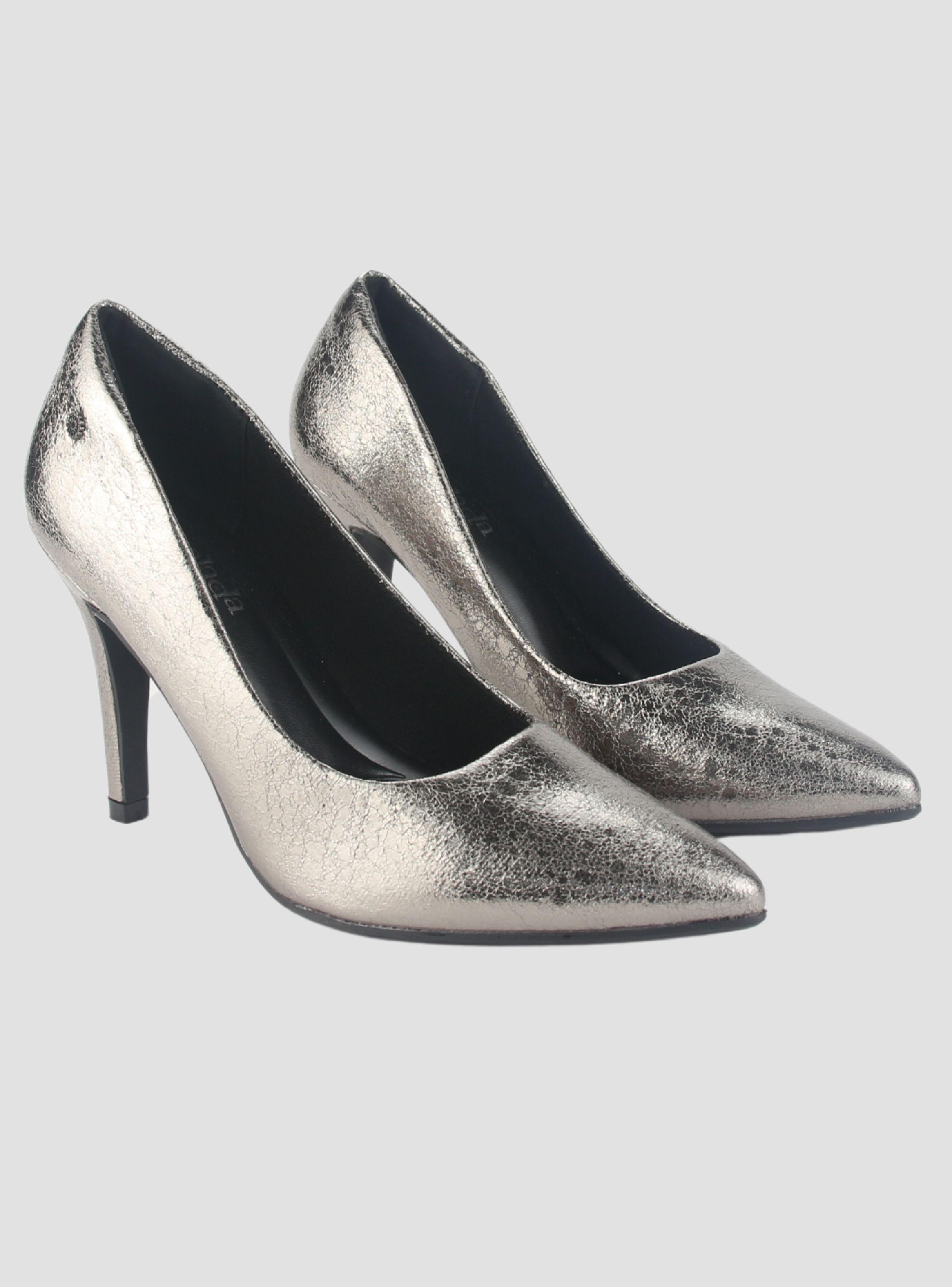 Zapato Chalada Mujer Clora-69 Plateado Casual-4