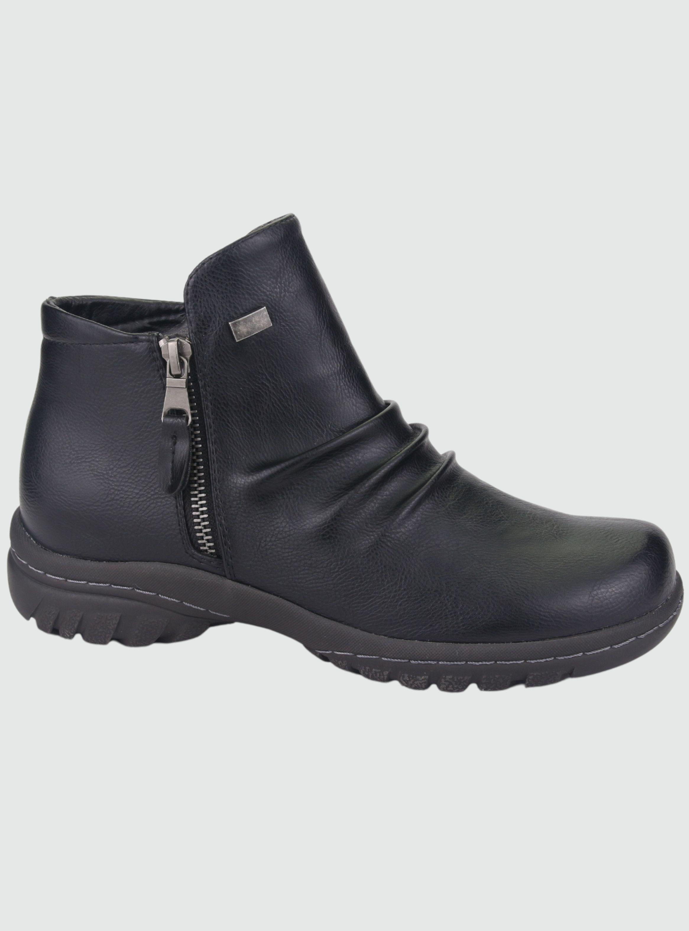 Botin Chalada Mujer Flumi-2 Negro Casual-0