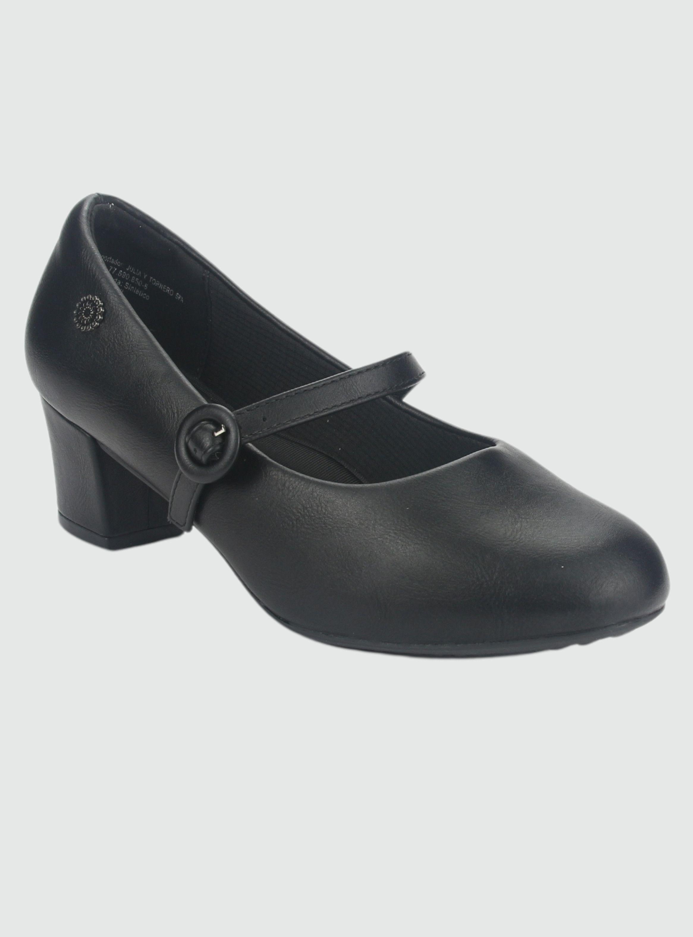 Zapato Chalada Mujer Flexi-51 N Negro Casual-2