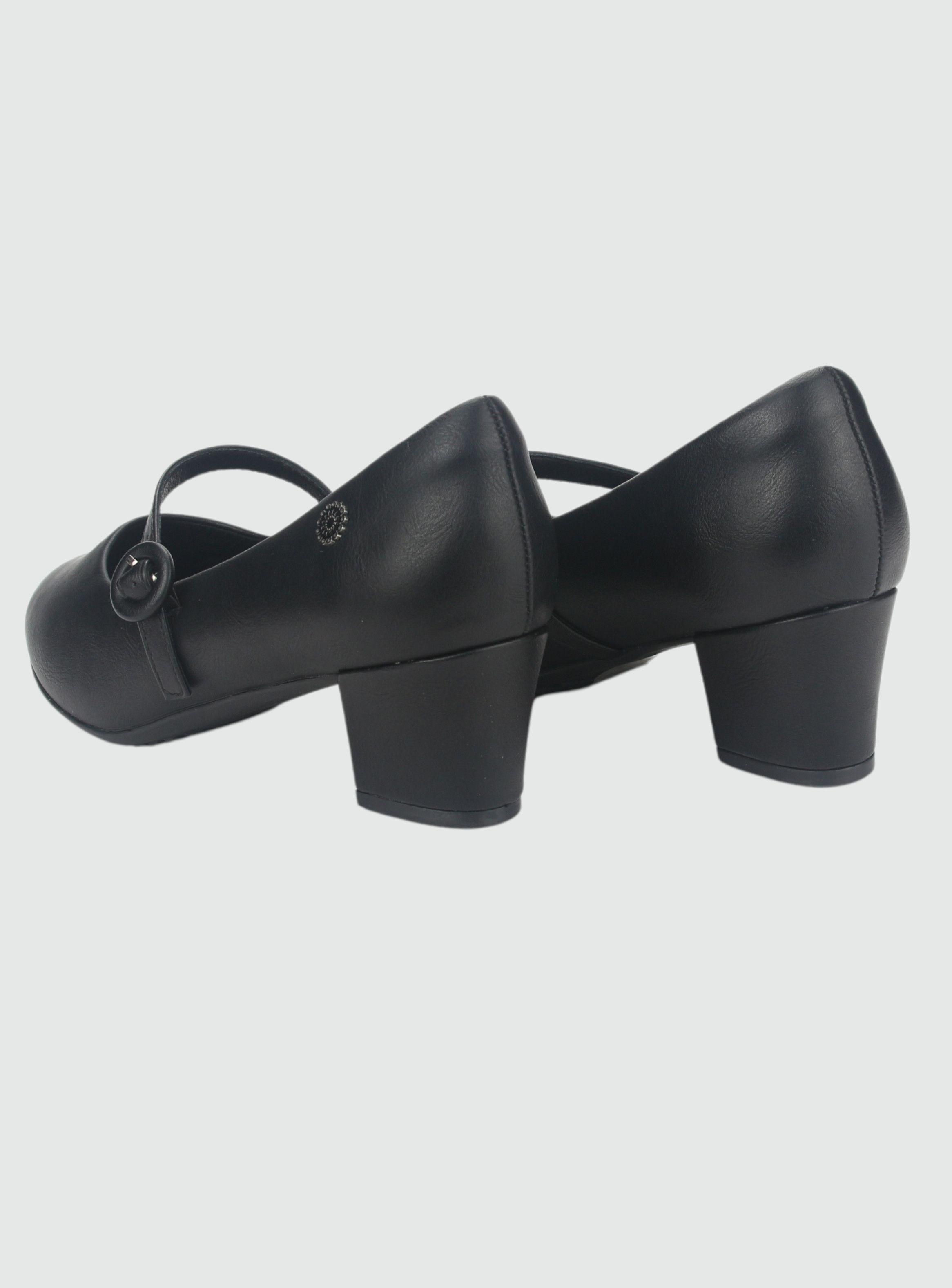 Zapato Chalada Mujer Flexi-51 N Negro Casual-5