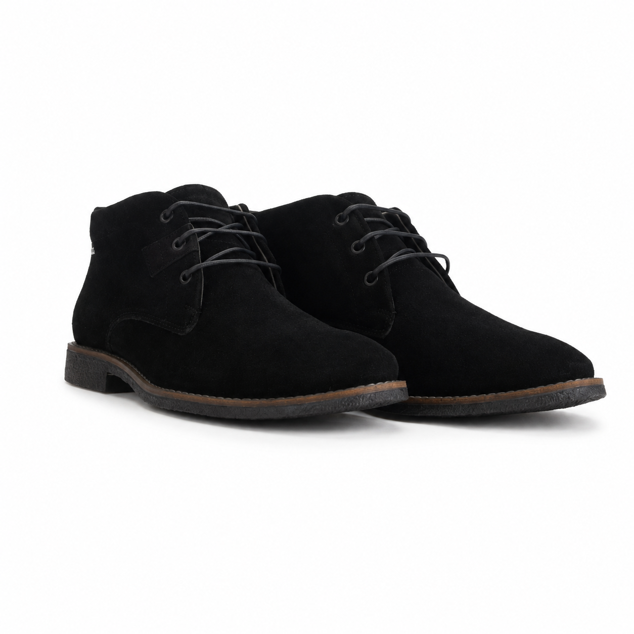 Botín Negro Hombre Casual Ferracini 6431-4