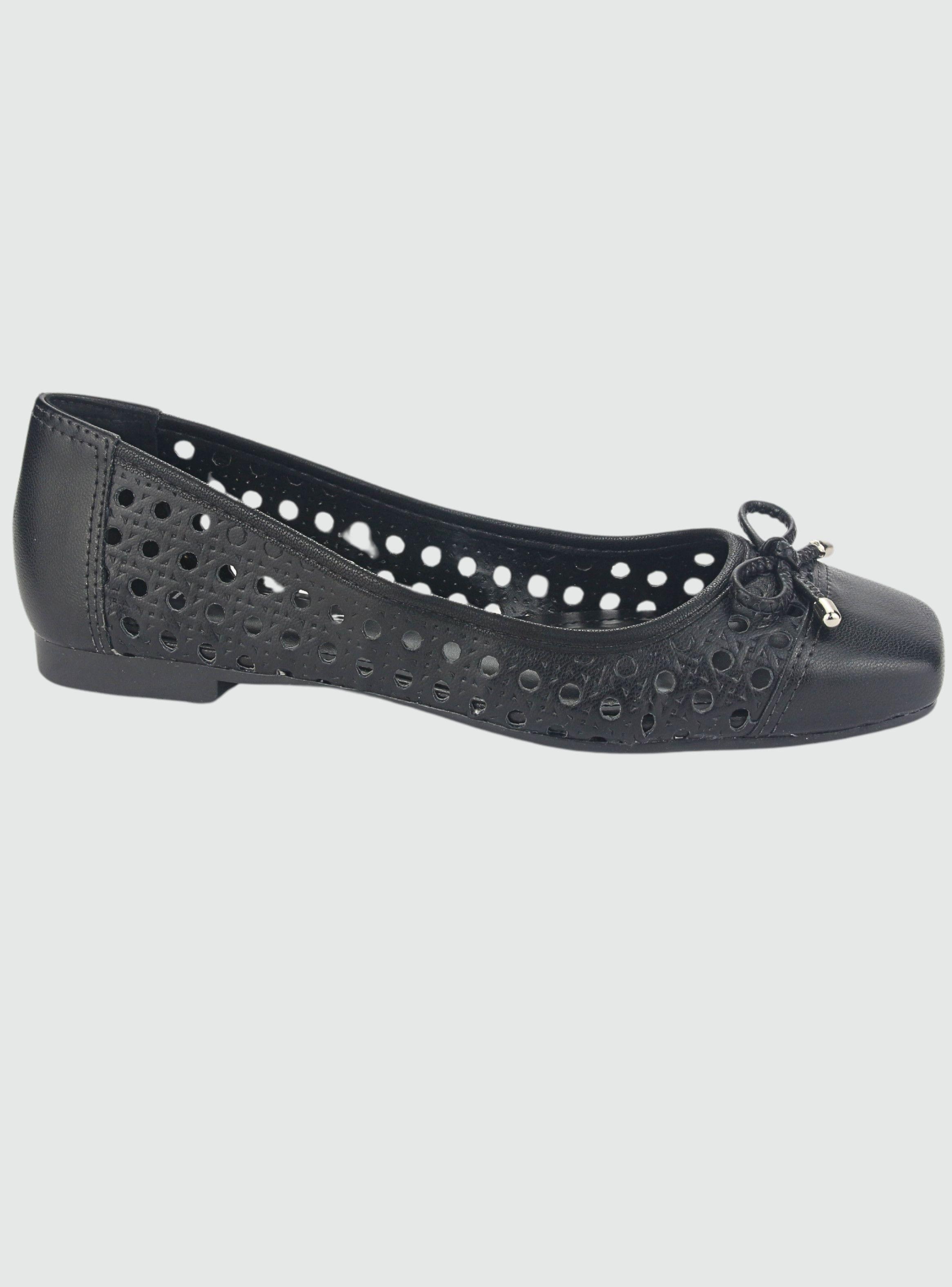 Zapato Via Marte Mujer 23-13201 N Preto Casual-0