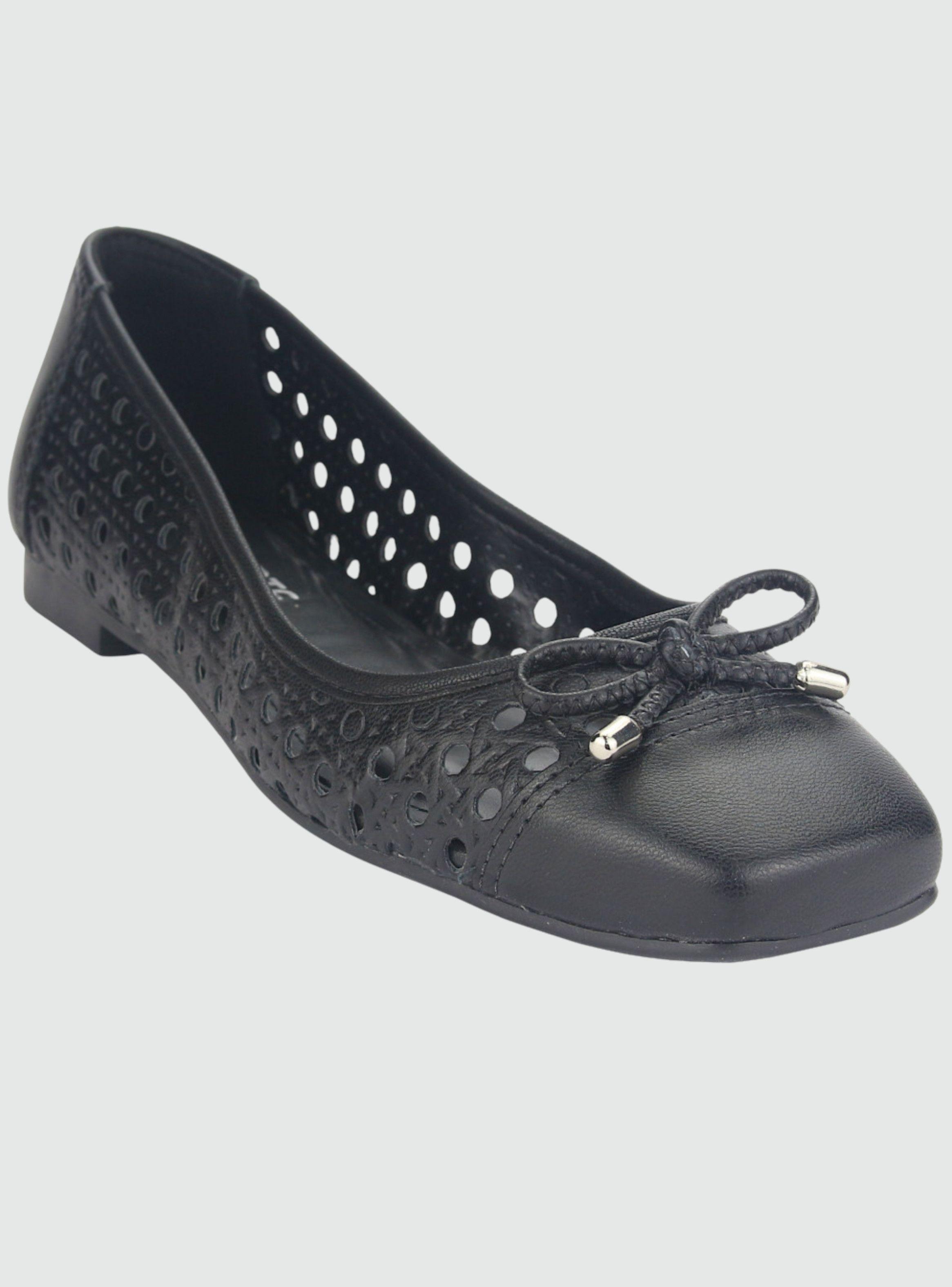 Zapato Via Marte Mujer 23-13201 N Preto Casual-2