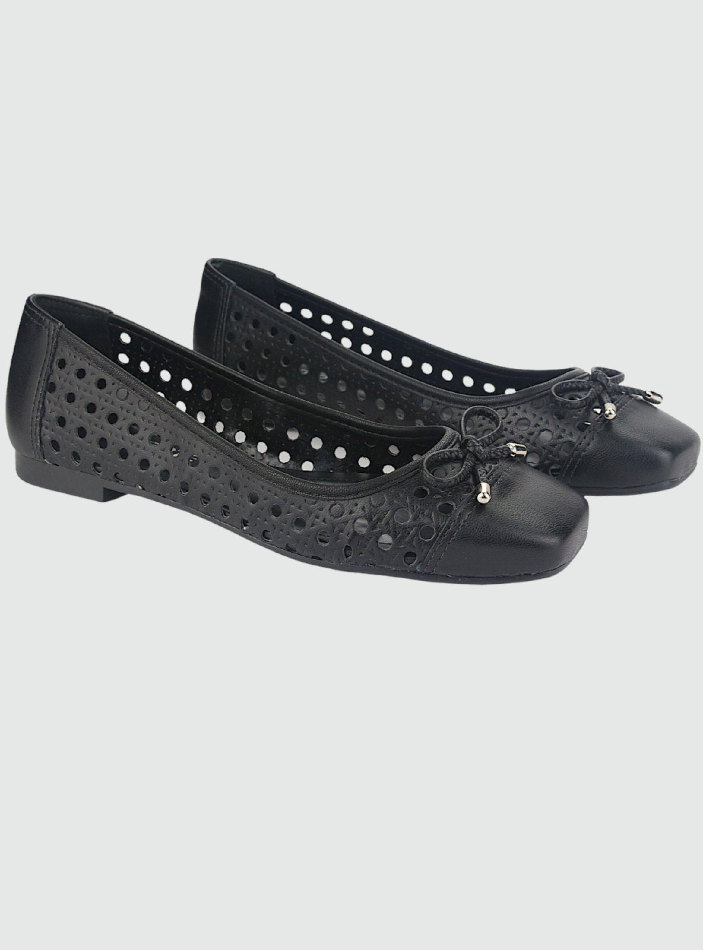 Zapato Via Marte Mujer 23-13201 N Preto Casual-3