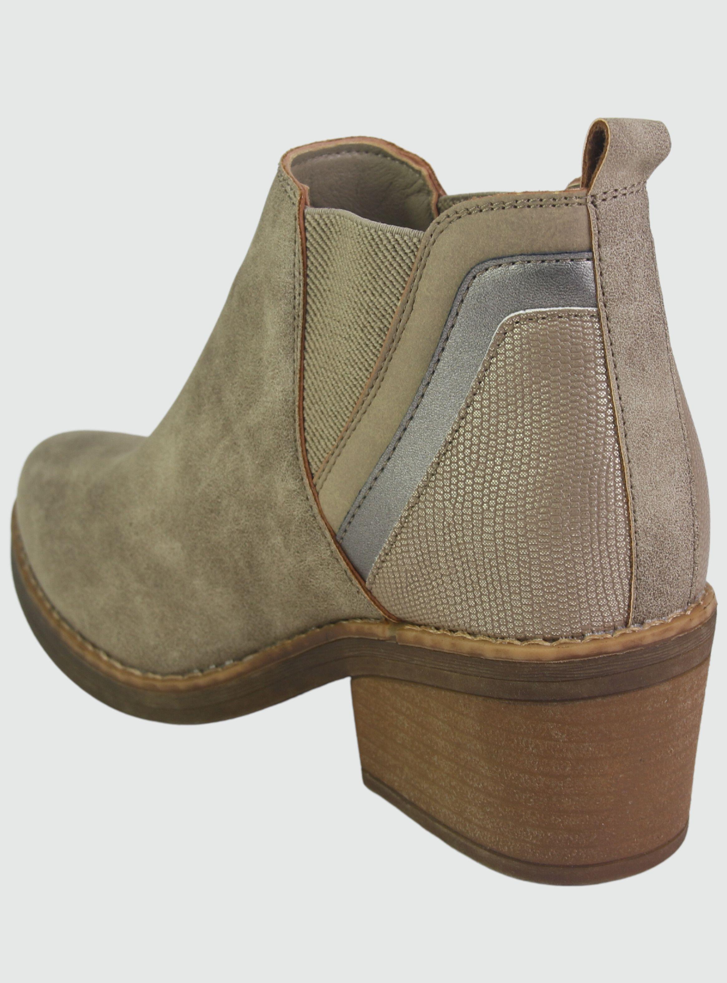 Botin Chalada Mujer Camp-30 Taupe Casual-3