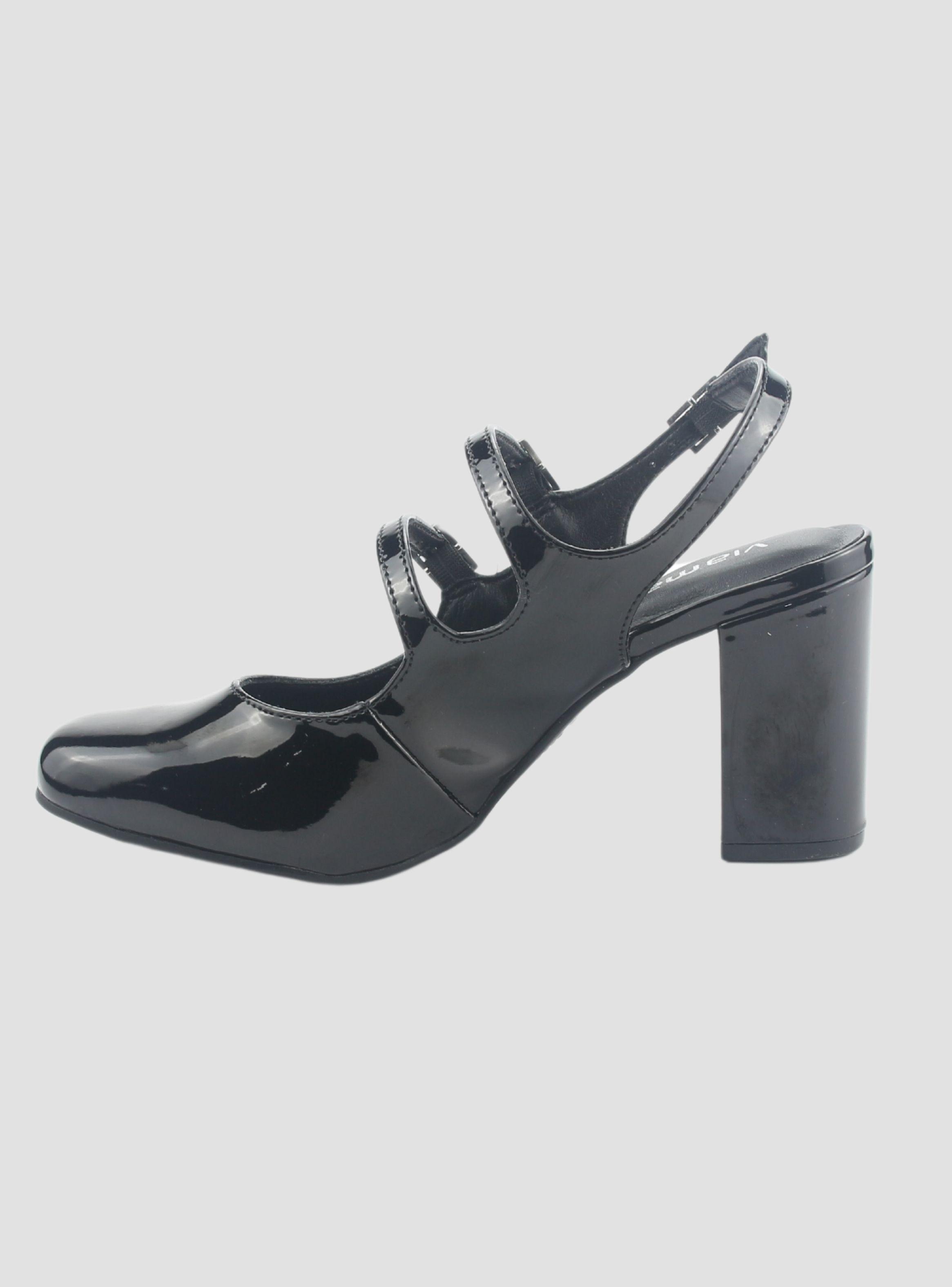 Zapato Via Marte Mujer 062-005-01 Negro Casual-1