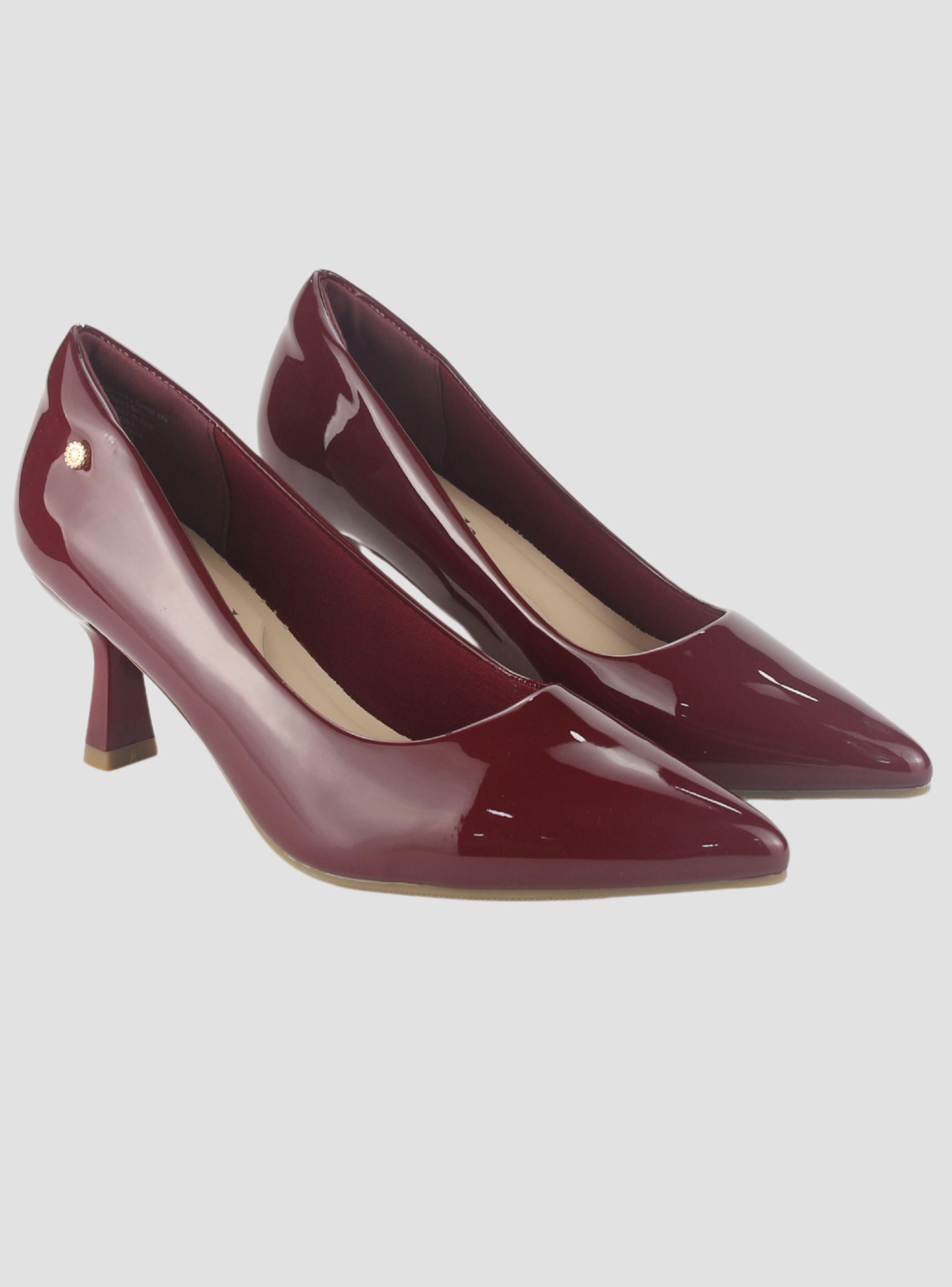 Zapato Chalada Mujer Reggia-5 Burdeo Casual-4