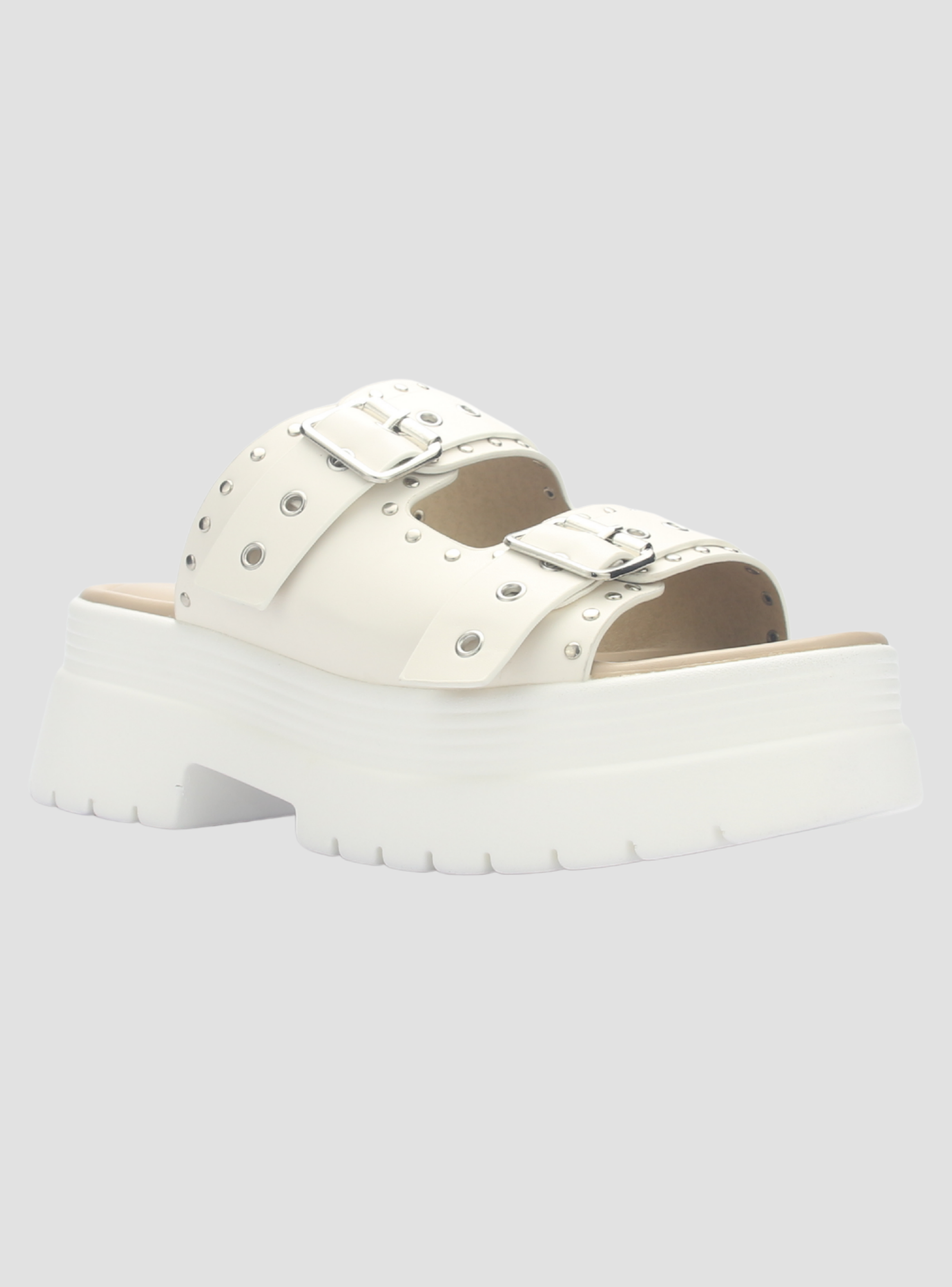 Sandalia Mujer Chalada Pop-1 Blanco Casual-2