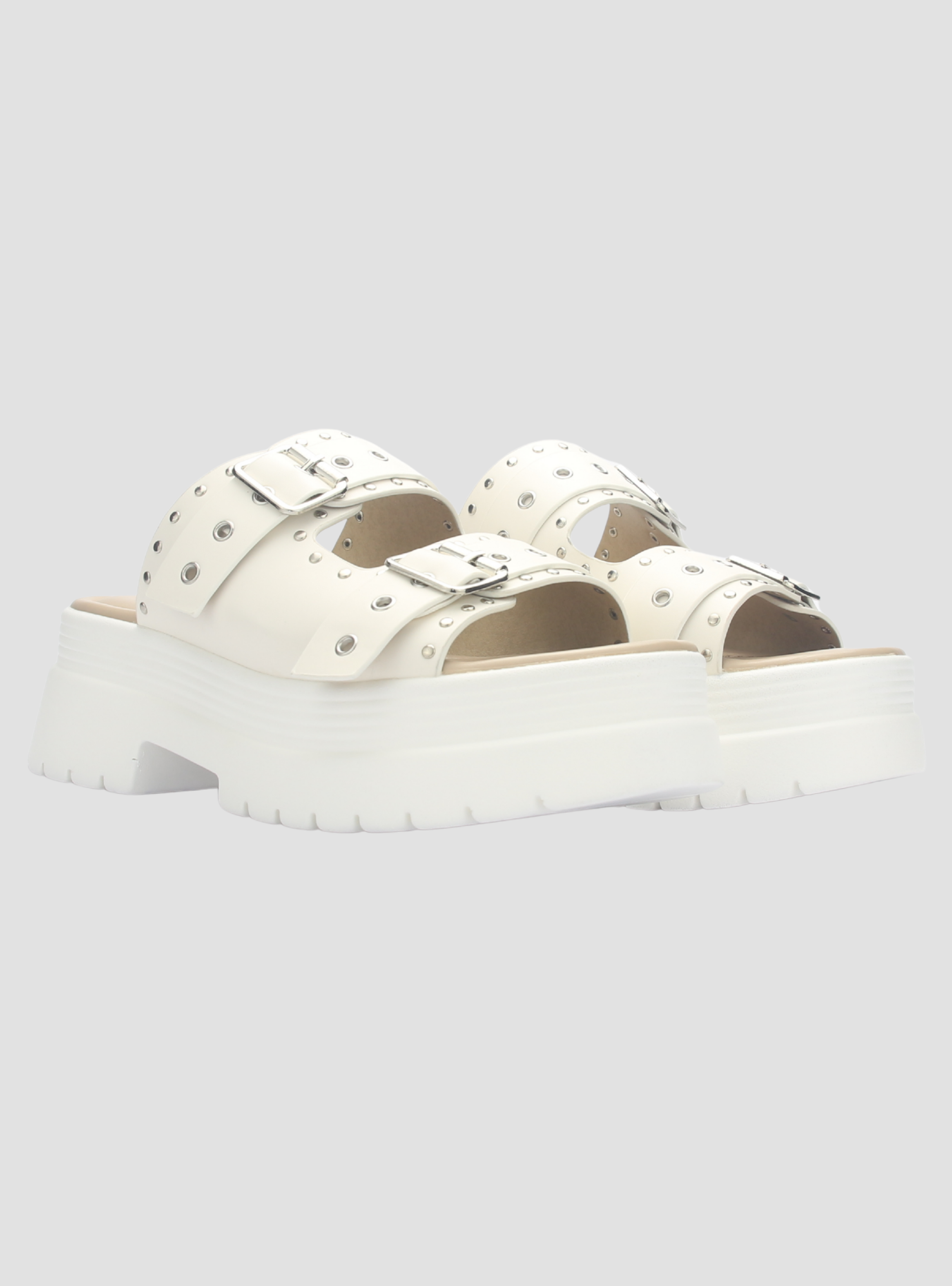 Sandalia Mujer Chalada Pop-1 Blanco Casual-6