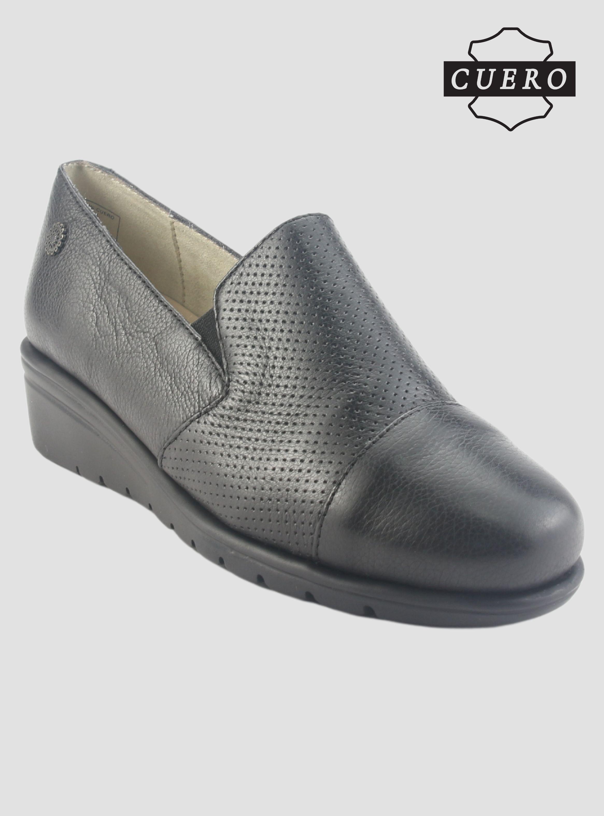 Zapato de Cuero Chalada Mujer Casia-1 Negro Casual-3