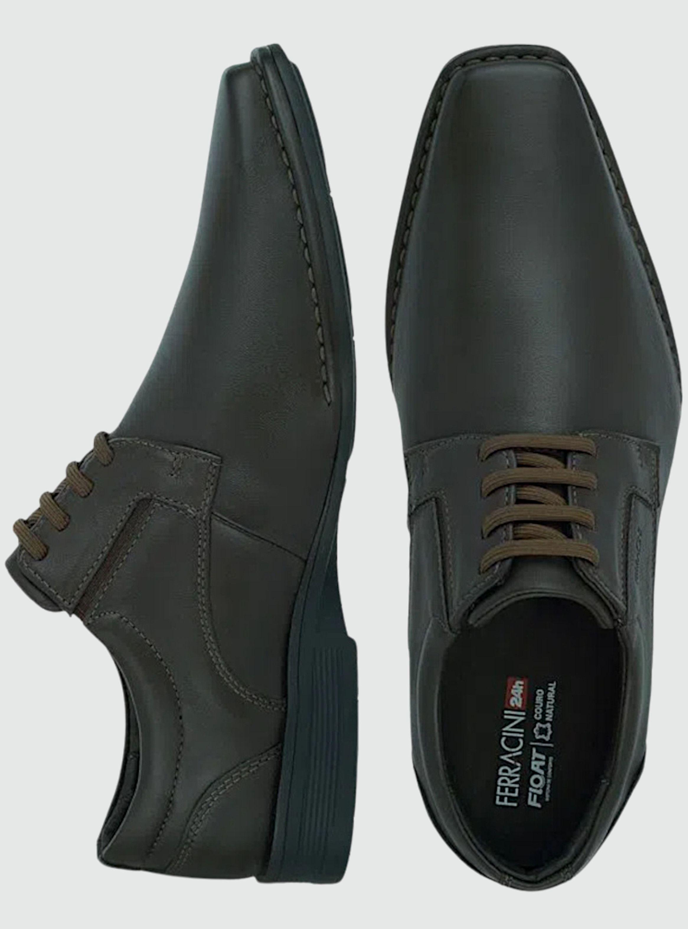 Zapato Ferracini Hombre 5335 Cafe Casual-1