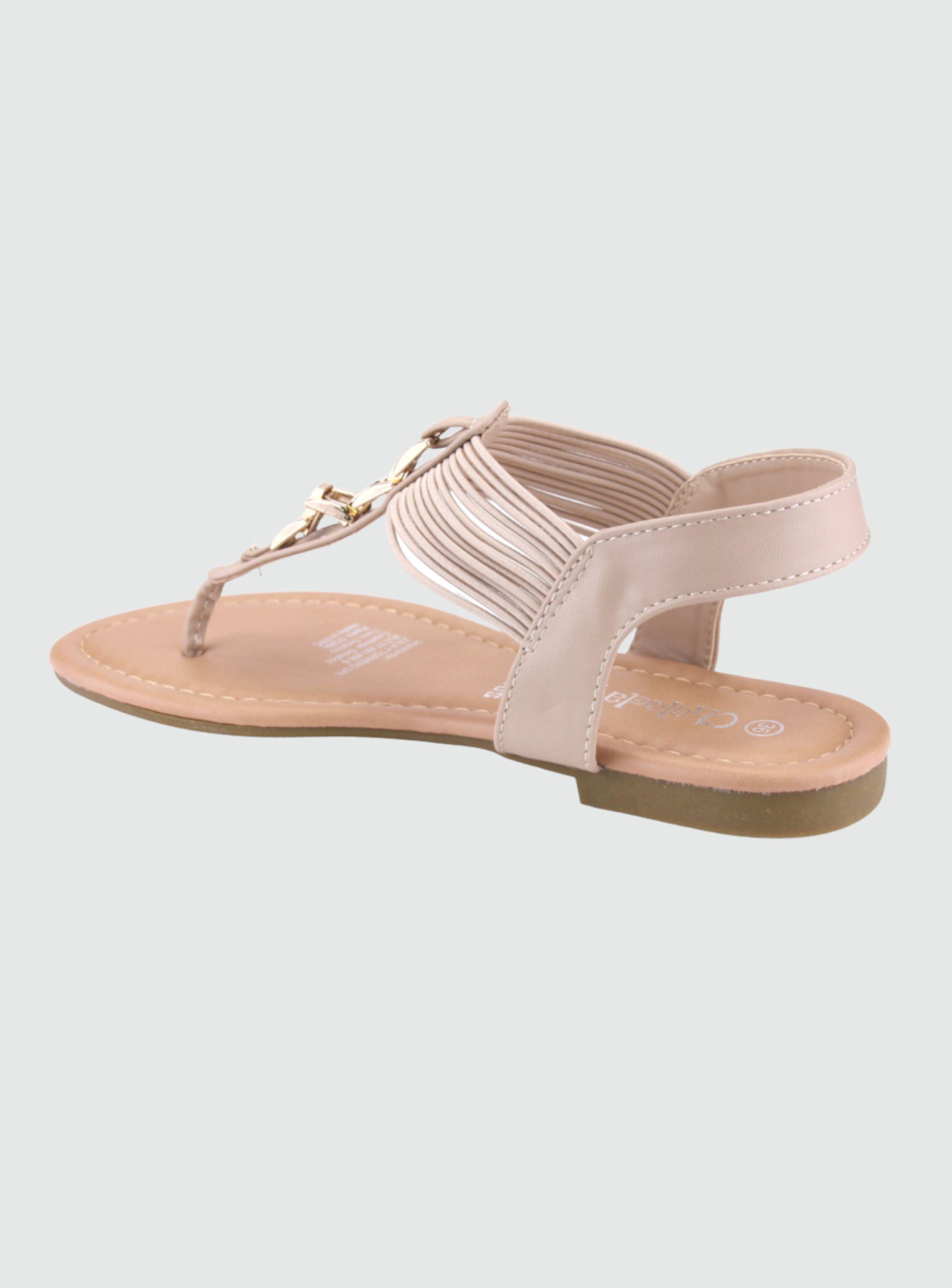 Sandalia Chalada Mujer Call-2 Beige Plano-1