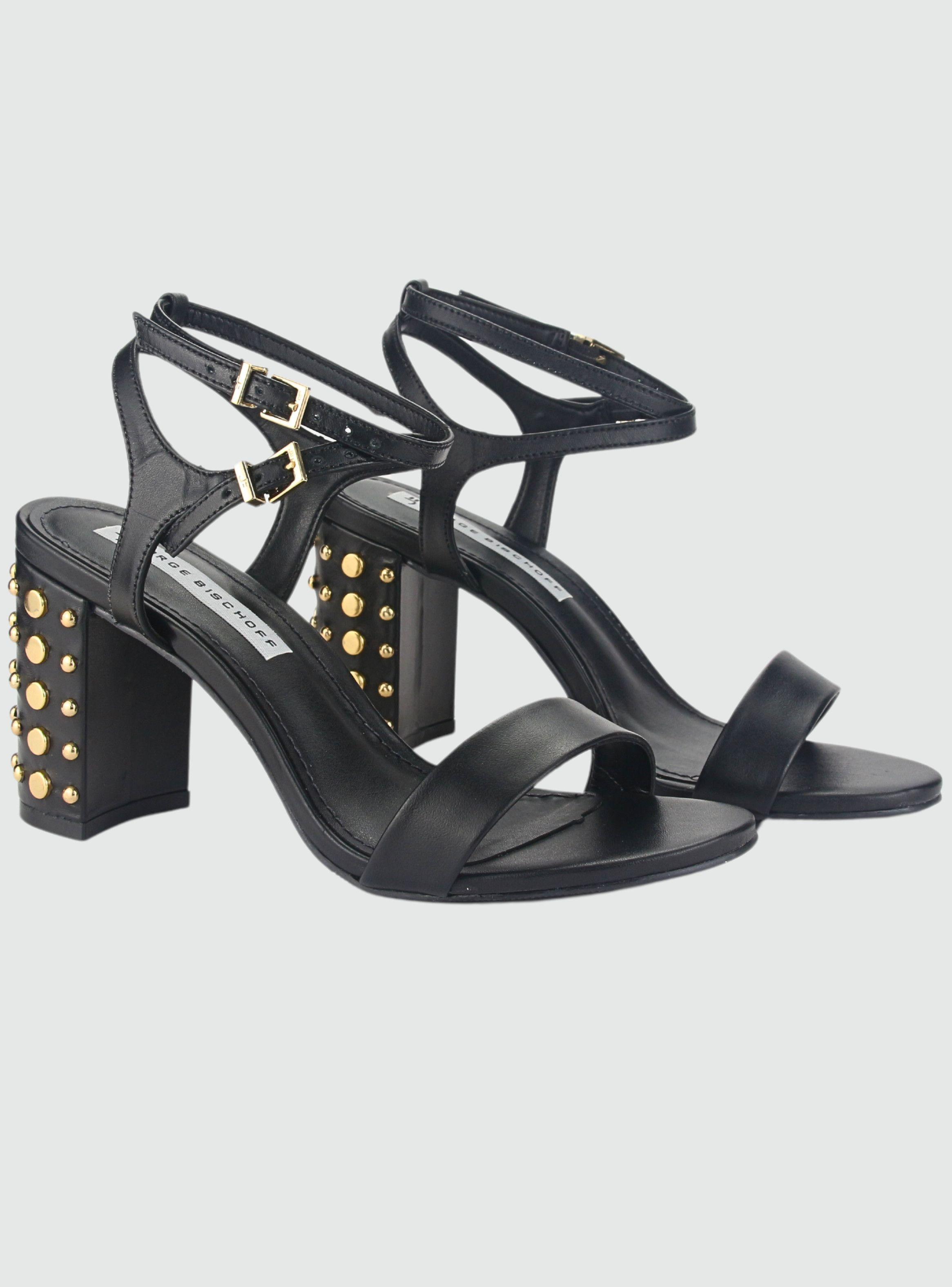 Sandalia Jorge Bischoff Mujer J15793017 Negro Casual-4