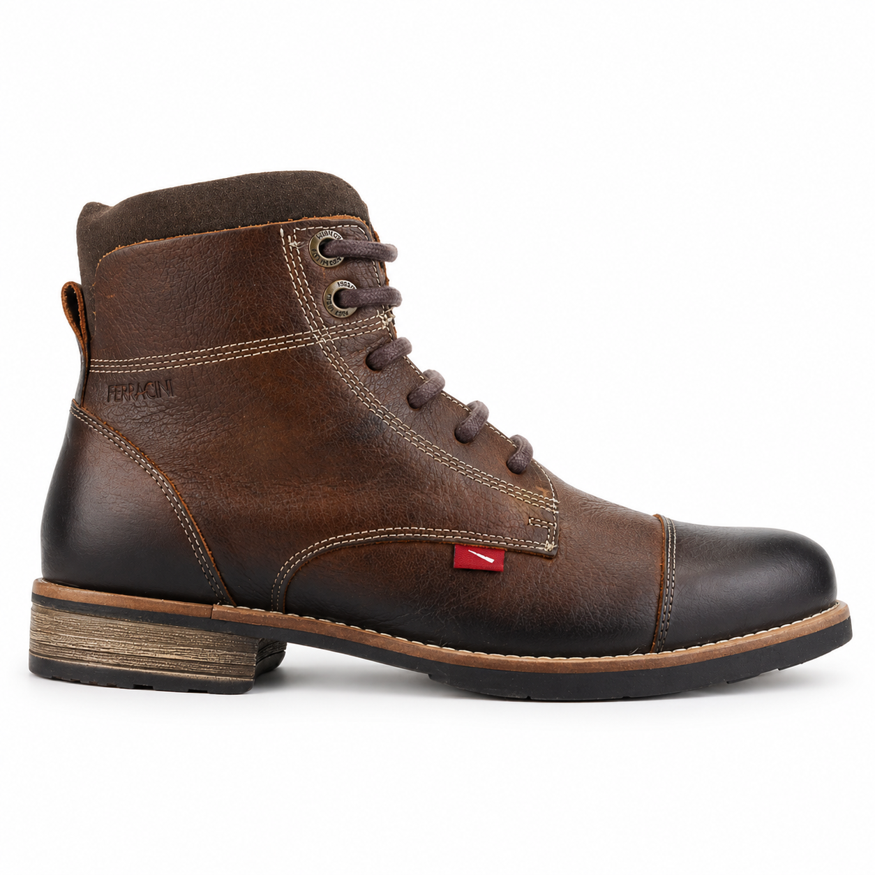 Botín Café Hombre Casual Ferracini 9871-0