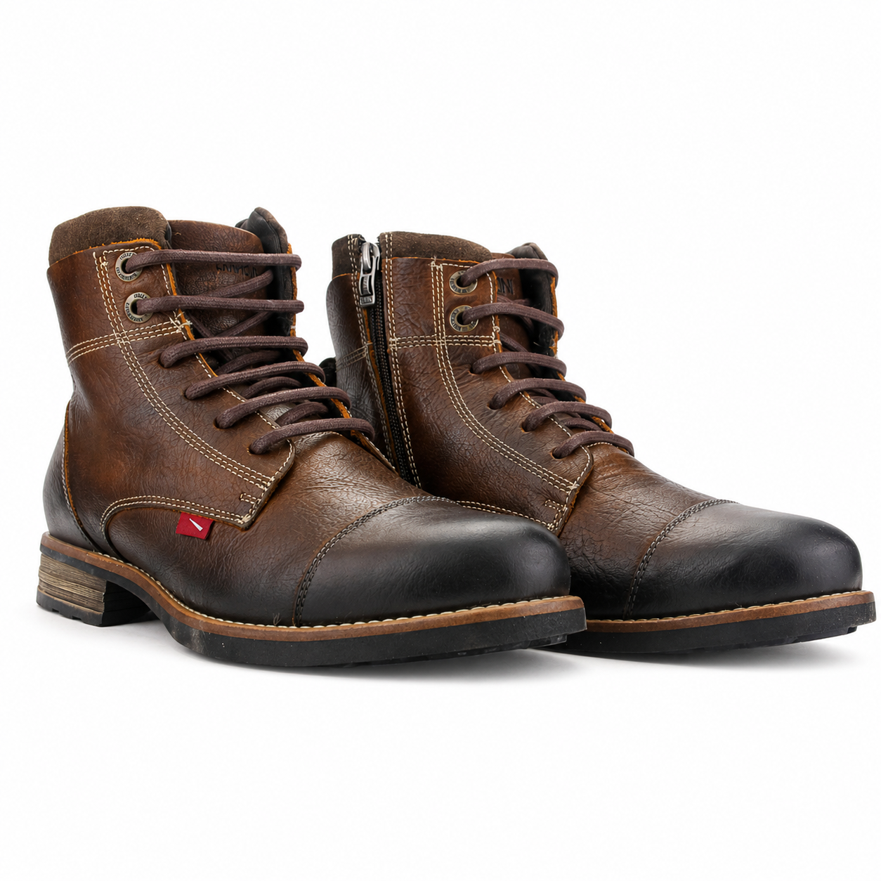 Botín Café Hombre Casual Ferracini 9871-4