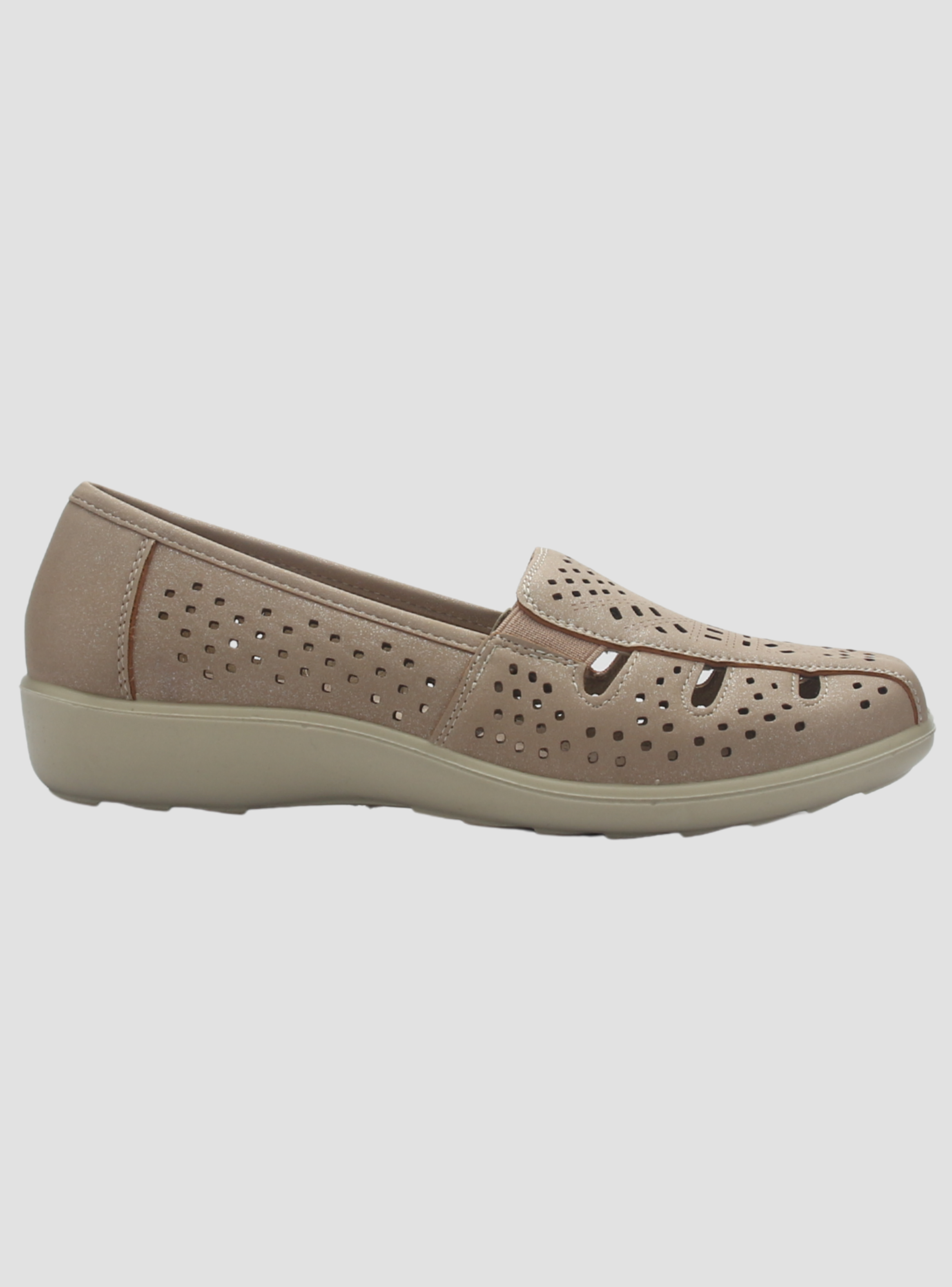 Zapato de Mujer de color Champagne Casual Chalada Deco-1-0