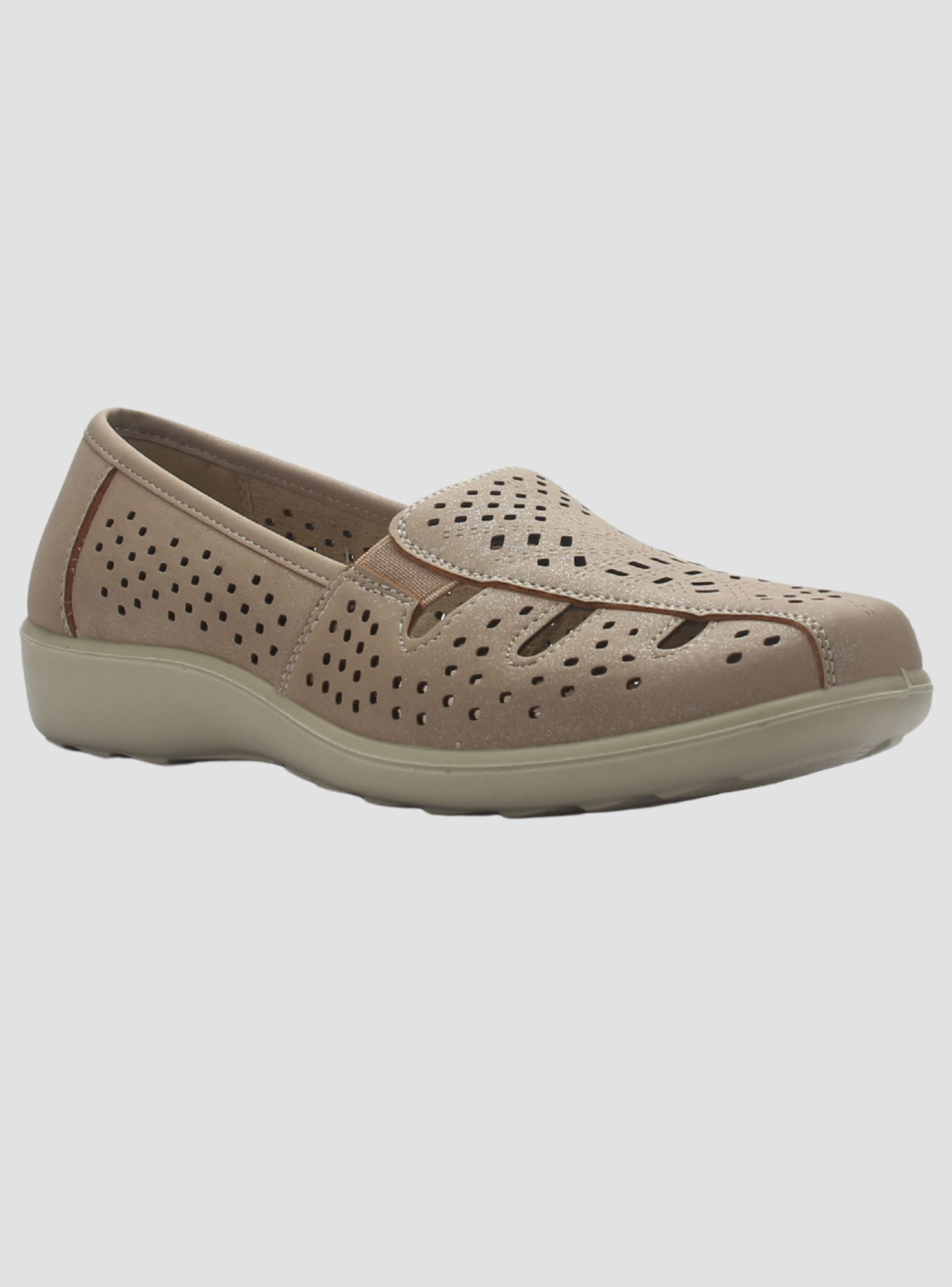 Zapato de Mujer de color Champagne Casual Chalada Deco-1-2