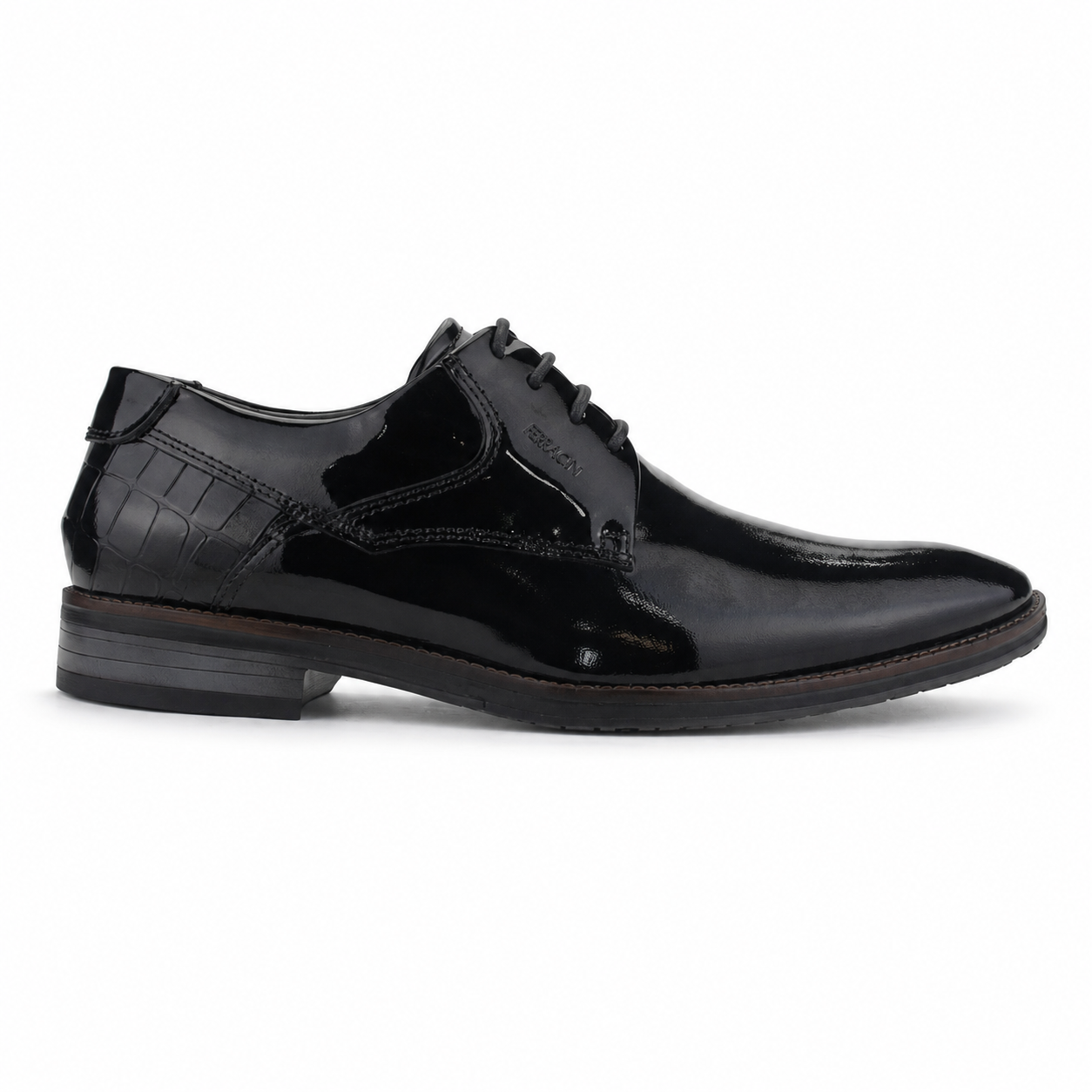 Zapato Ferracini Hombre 3941 Negro Casual-0