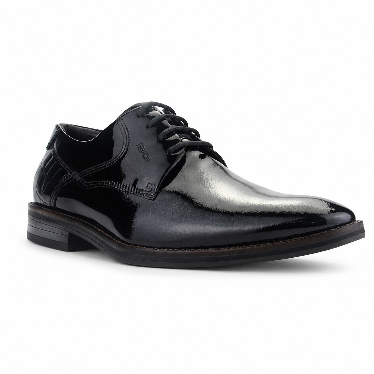 Zapato Ferracini Hombre 3941 Negro Casual-2