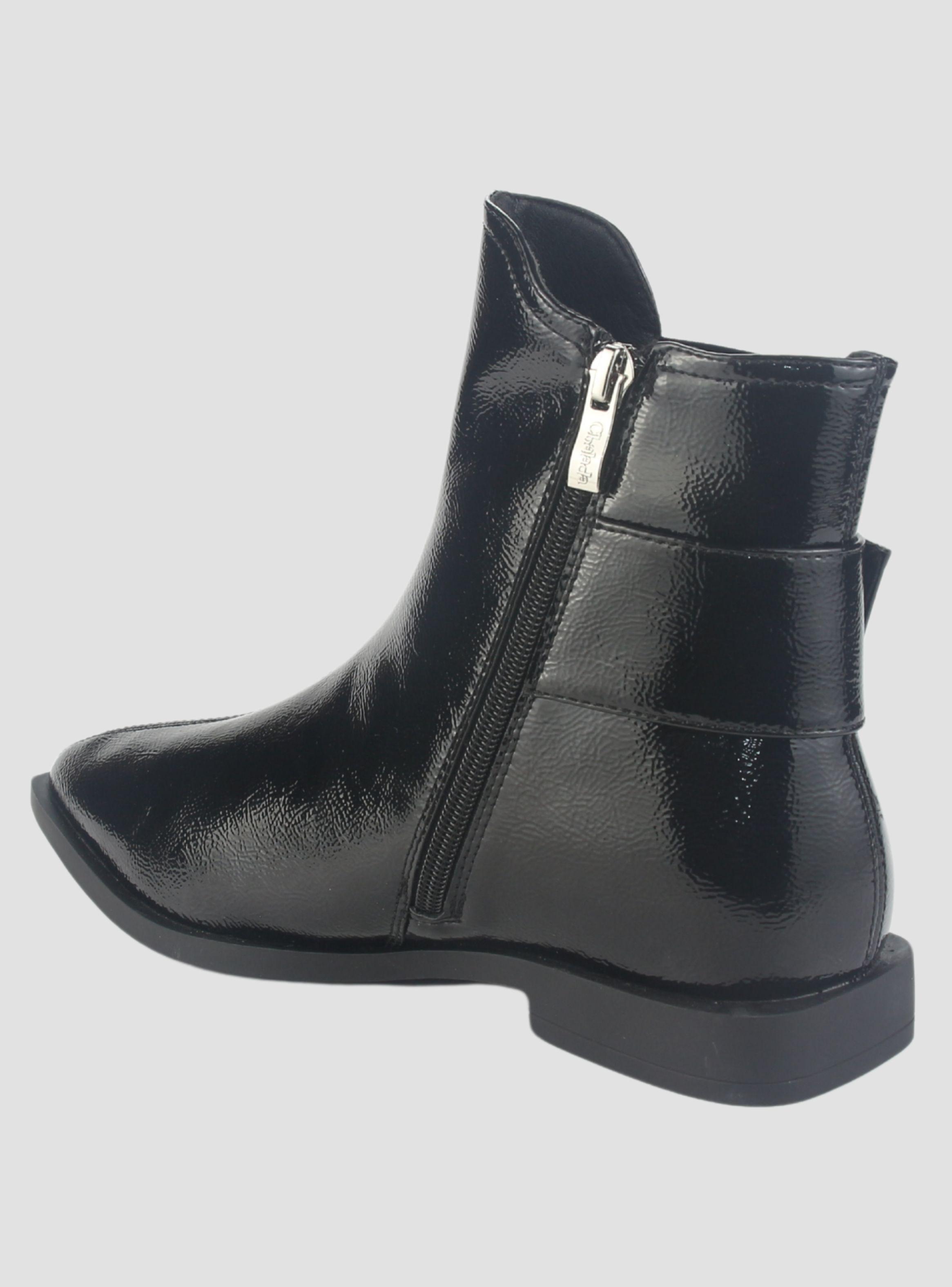 Botin Chalada Mujer Slik-10 Negro Casual-3