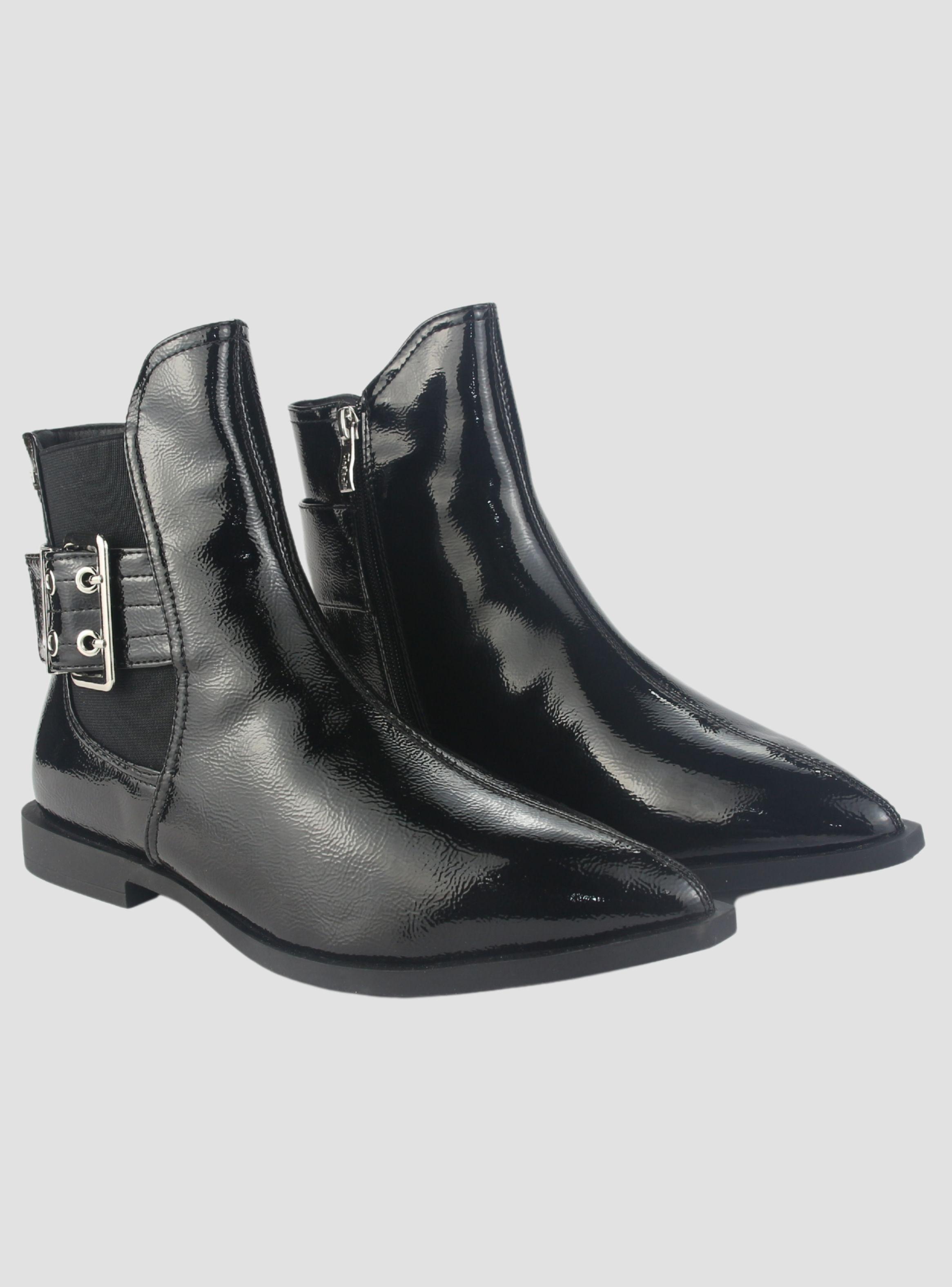 Botin Chalada Mujer Slik-10 Negro Casual-4