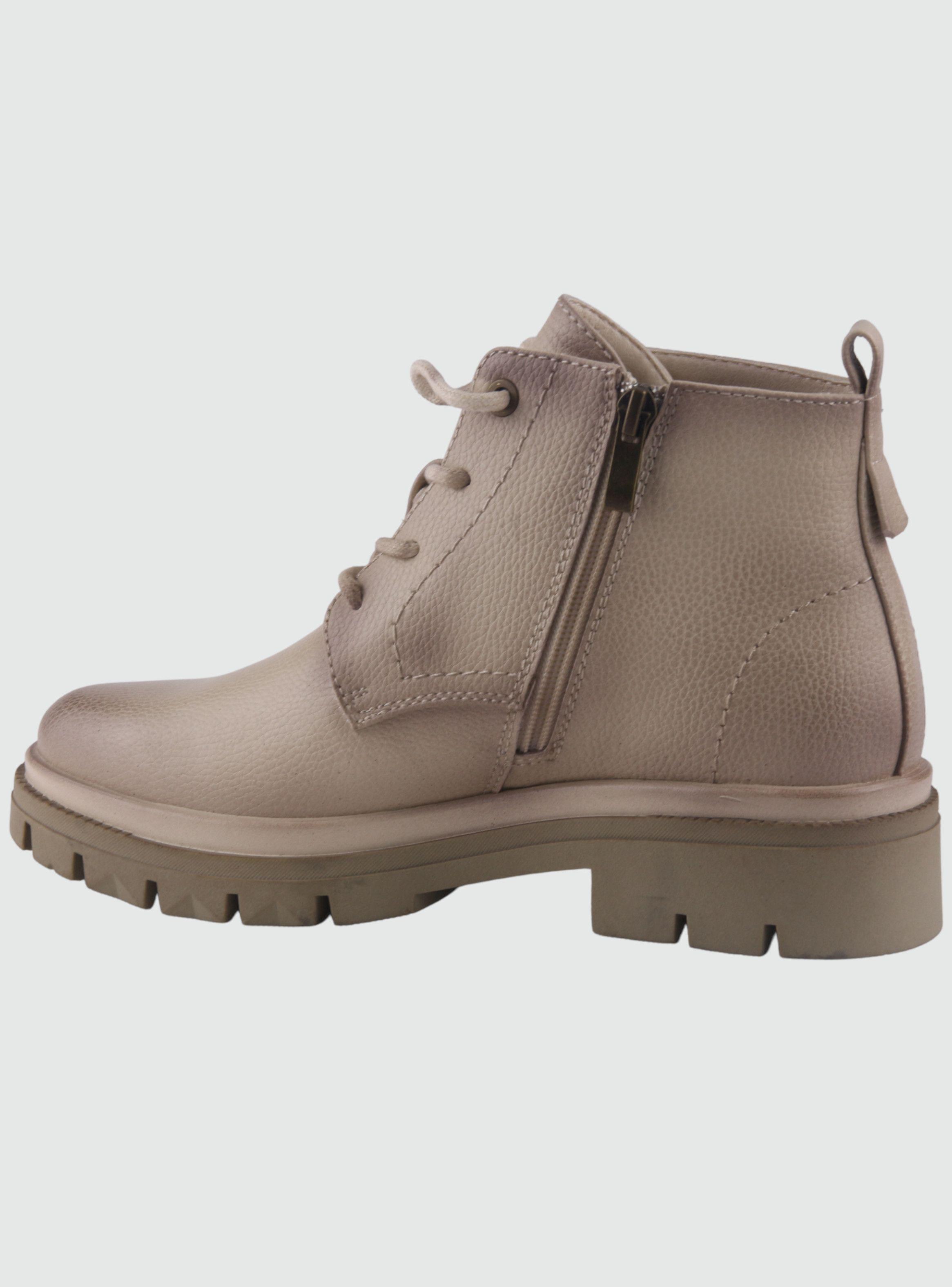 Botin Chalada Mujer Selina-2 Beige Casual-1