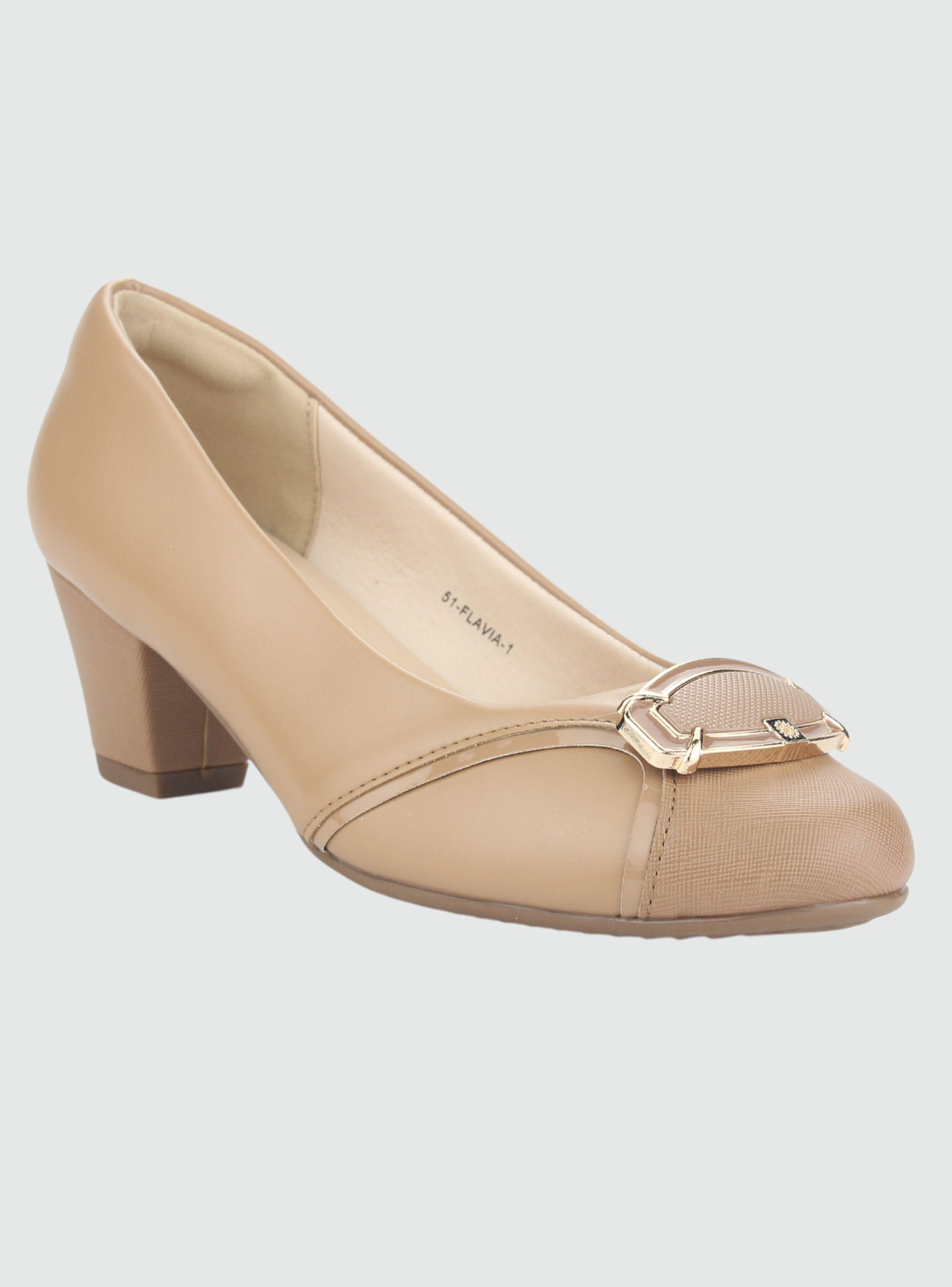Zapato Chalada Mujer Flavia-1 Camel Casual-2