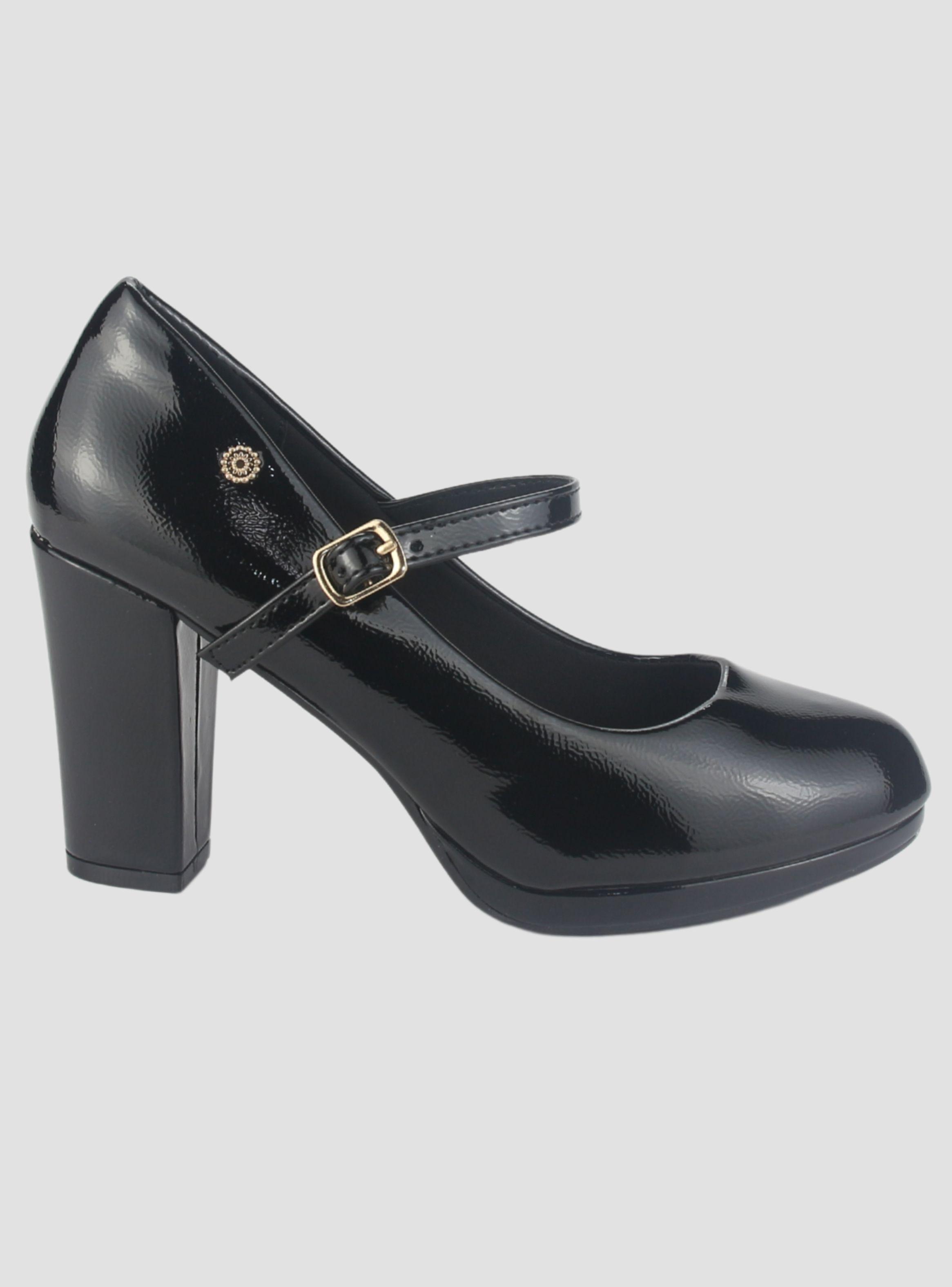Zapato Chalada Mujer Bruna-3 Negro Casual-0