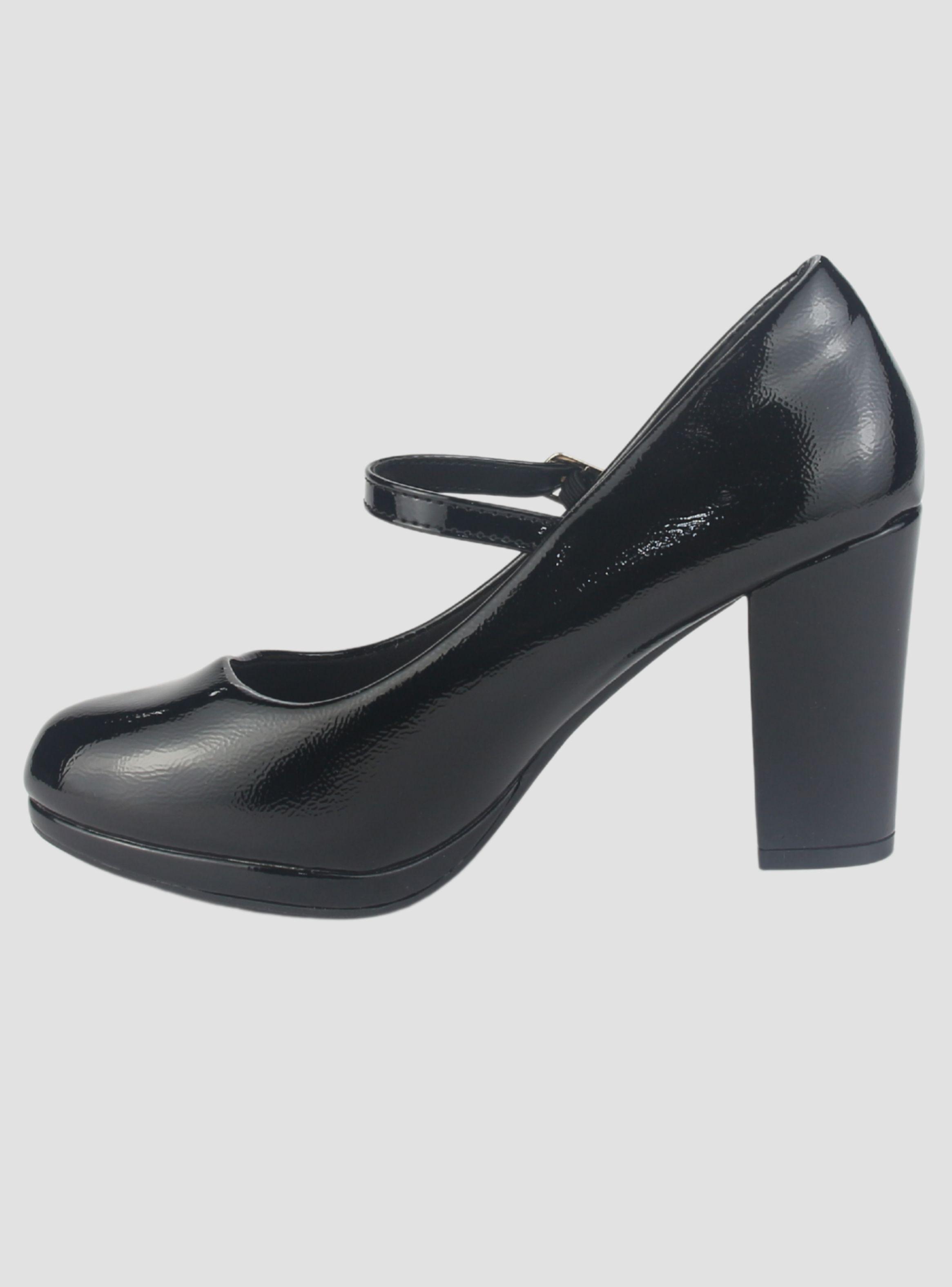 Zapato Chalada Mujer Bruna-3 Negro Casual-1