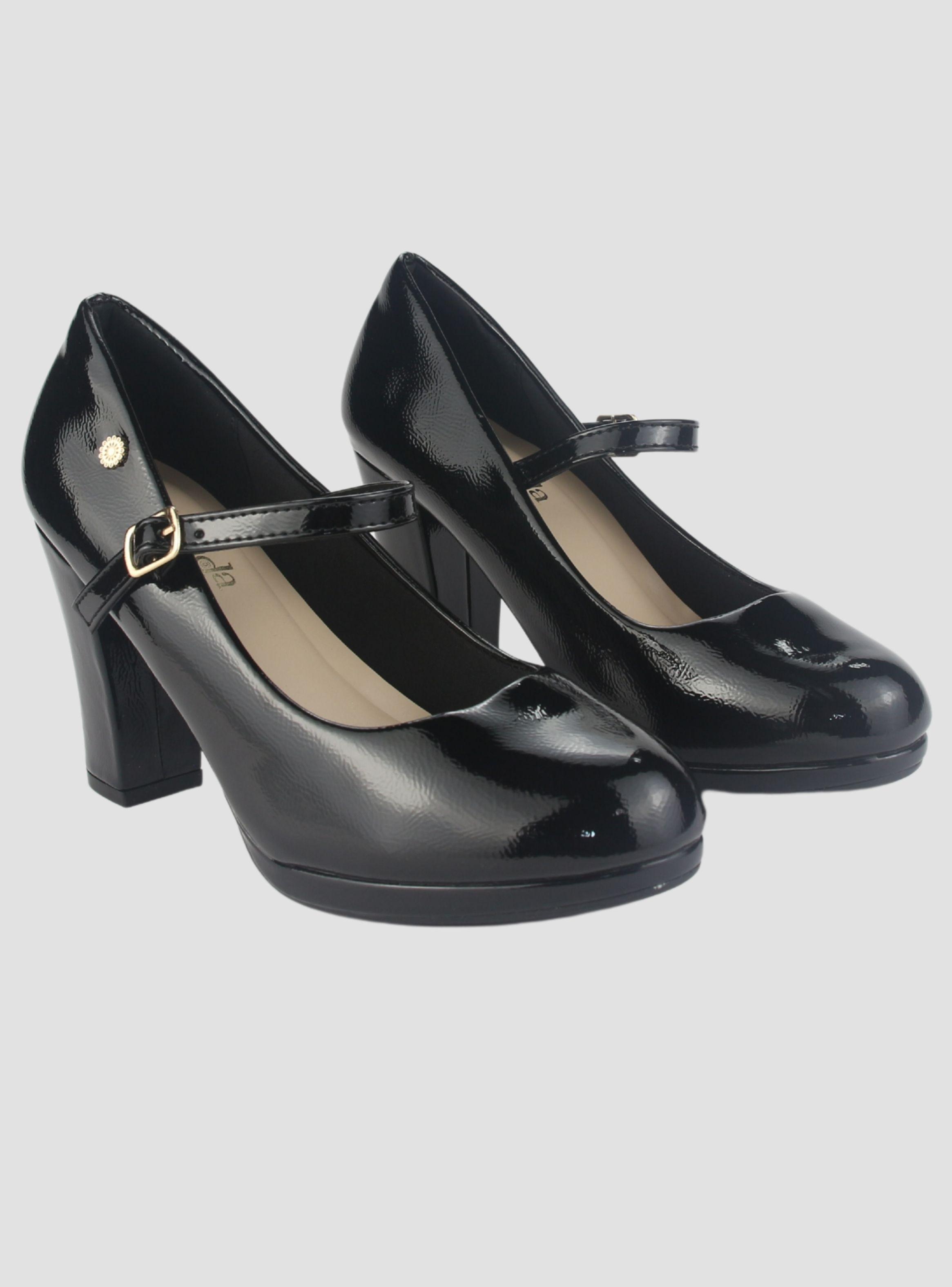 Zapato Chalada Mujer Bruna-3 Negro Casual-4