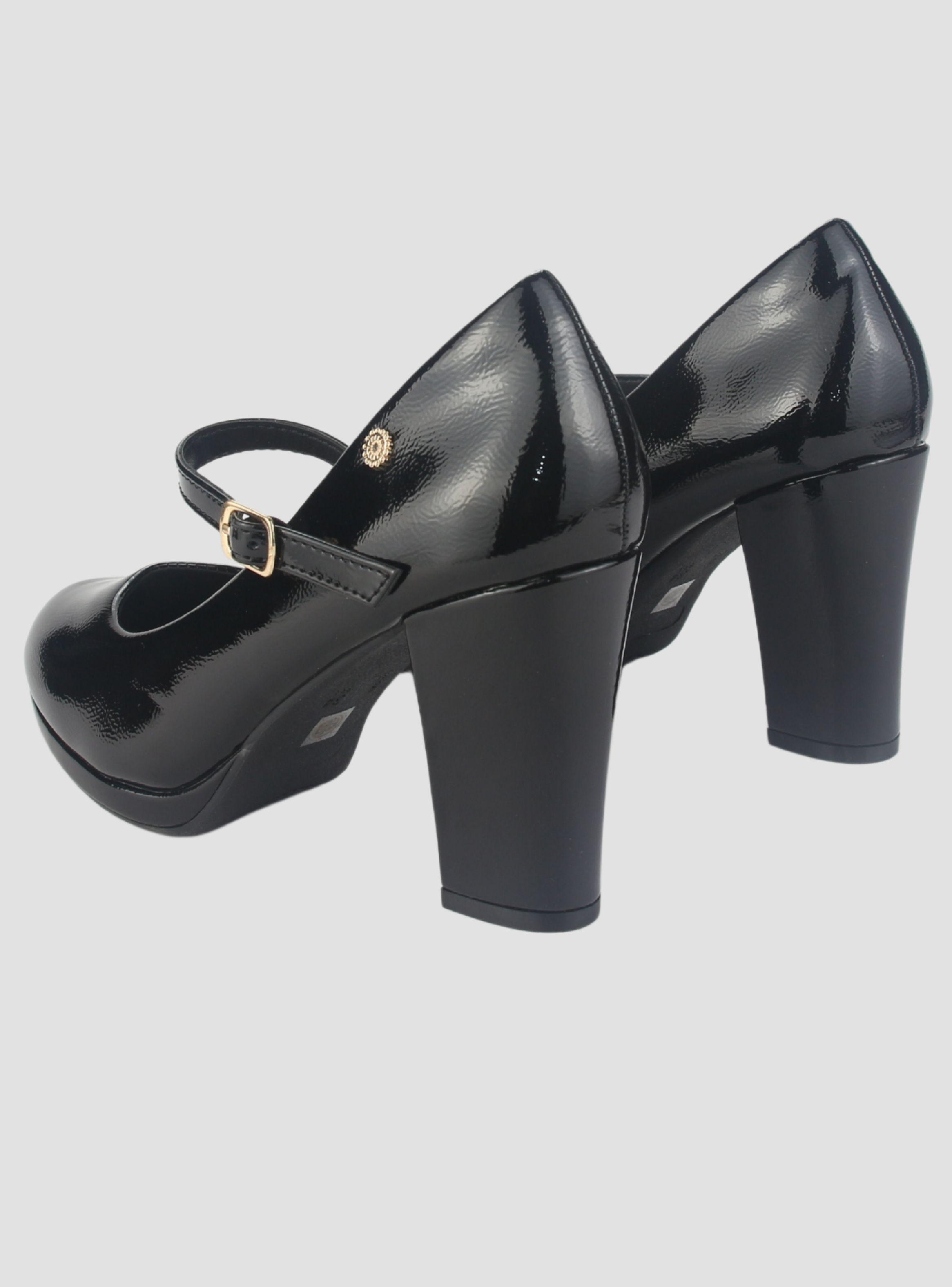 Zapato Chalada Mujer Bruna-3 Negro Casual-5