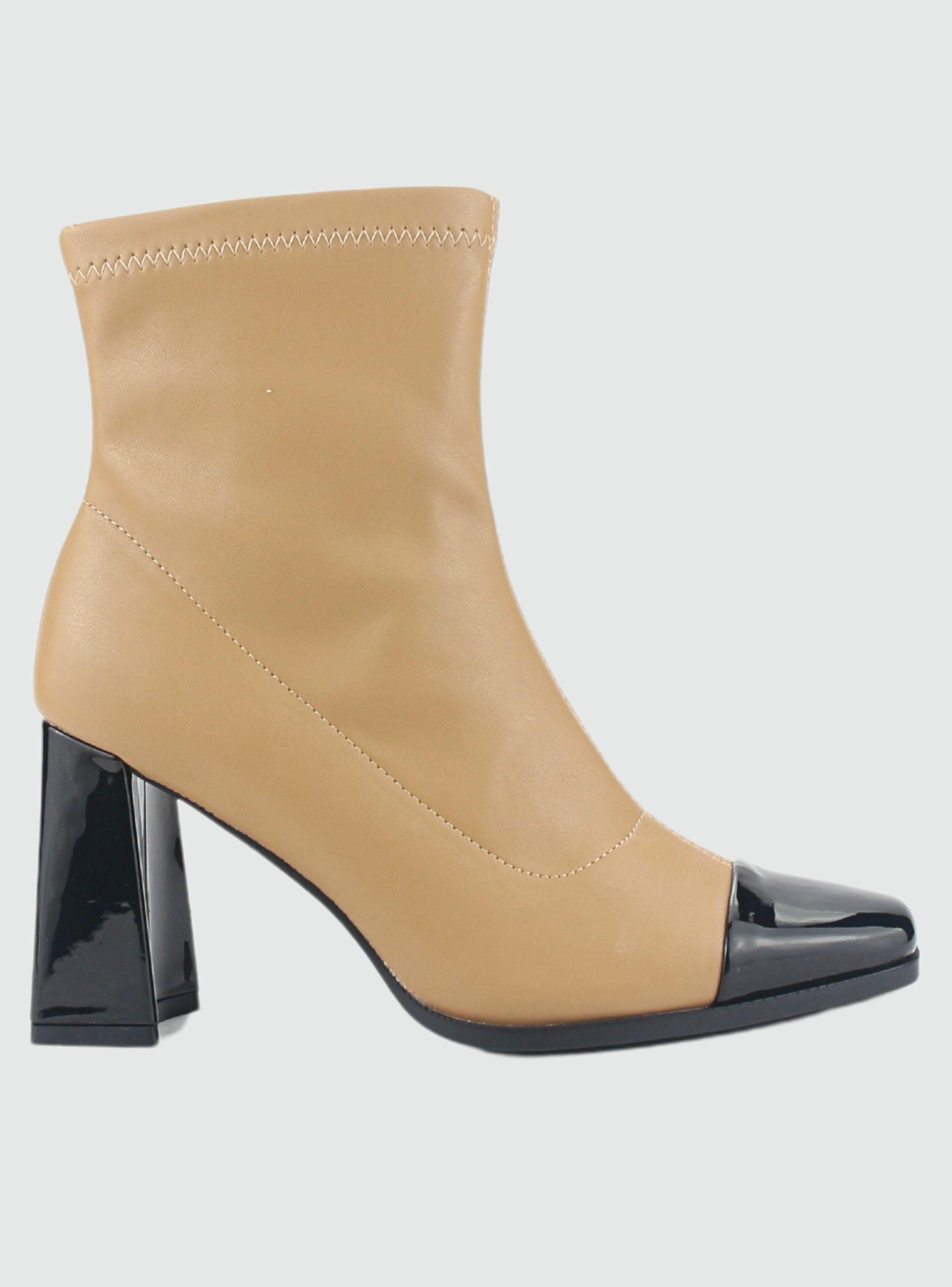 Botin Chalada Mujer Ducco-2 Beige Casual-2