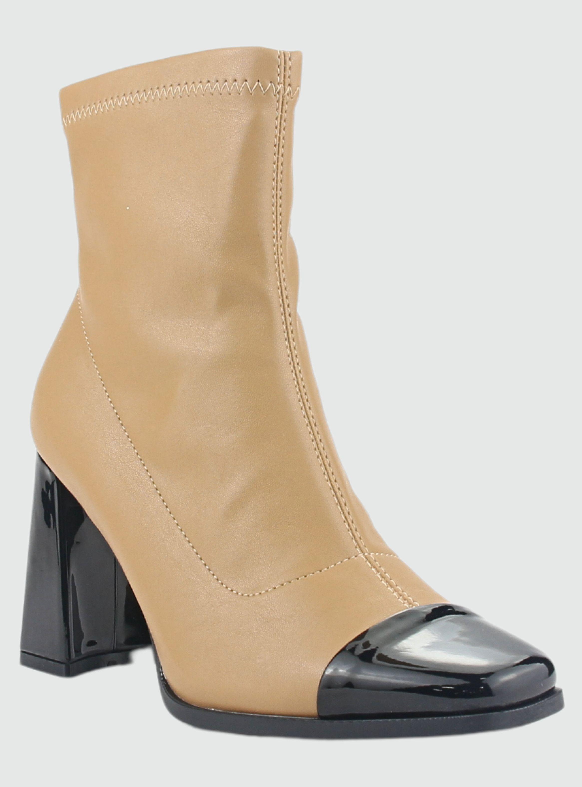 Botin Chalada Mujer Ducco-2 Beige Casual-3