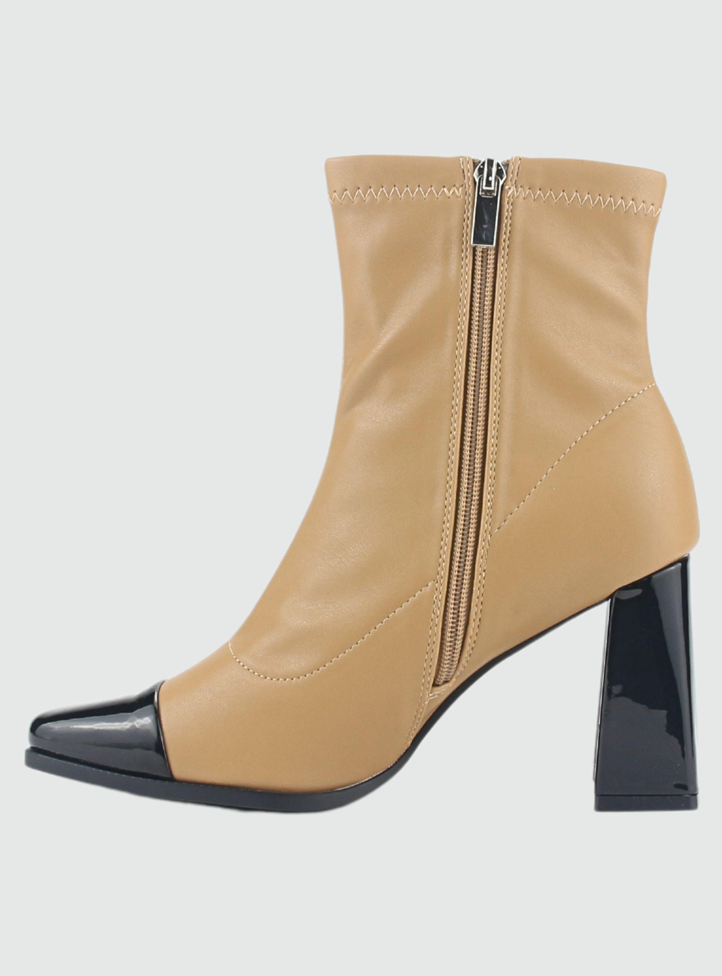 Botin Chalada Mujer Ducco-2 Beige Casual-4