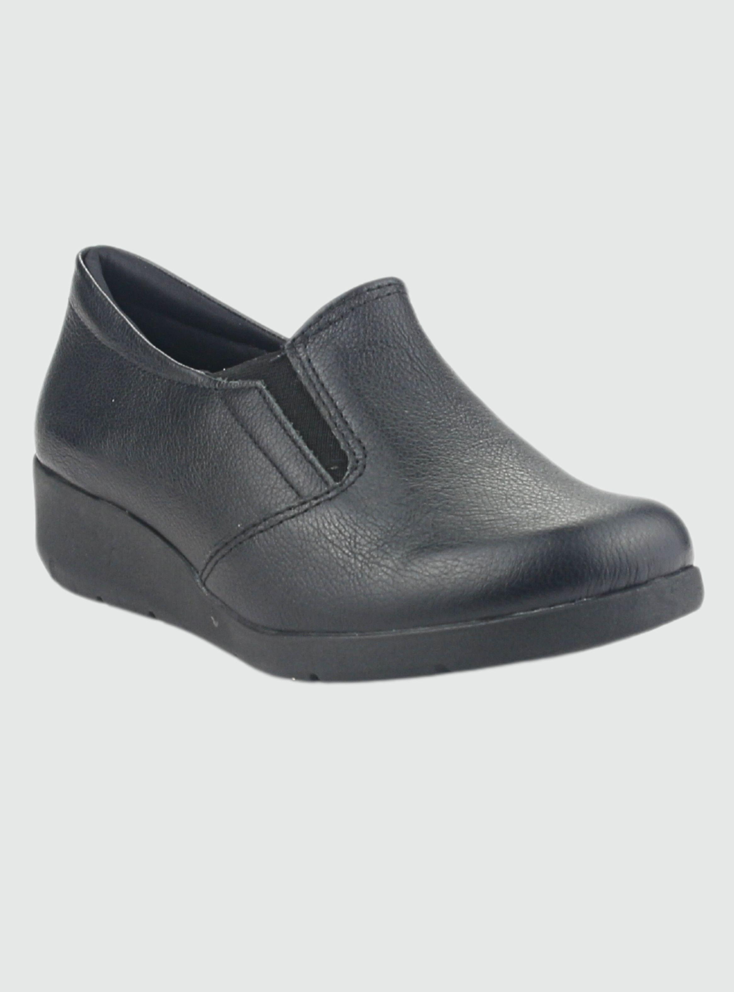 Mocasin Comfortflex Mujer 2493303 Negro Casual-2