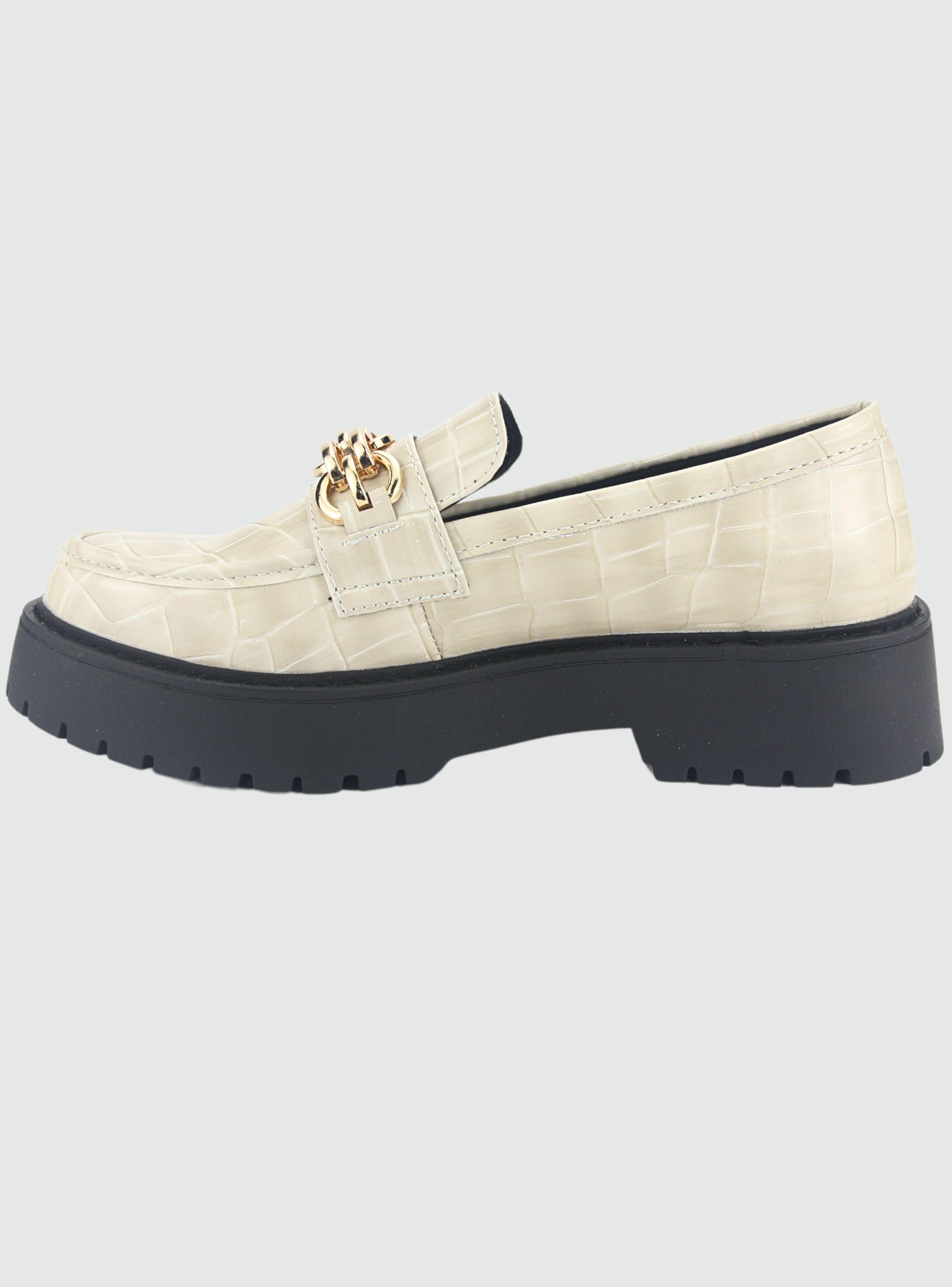 Mocasin Chalada Mujer Lenin-1 Beige Casual-1
