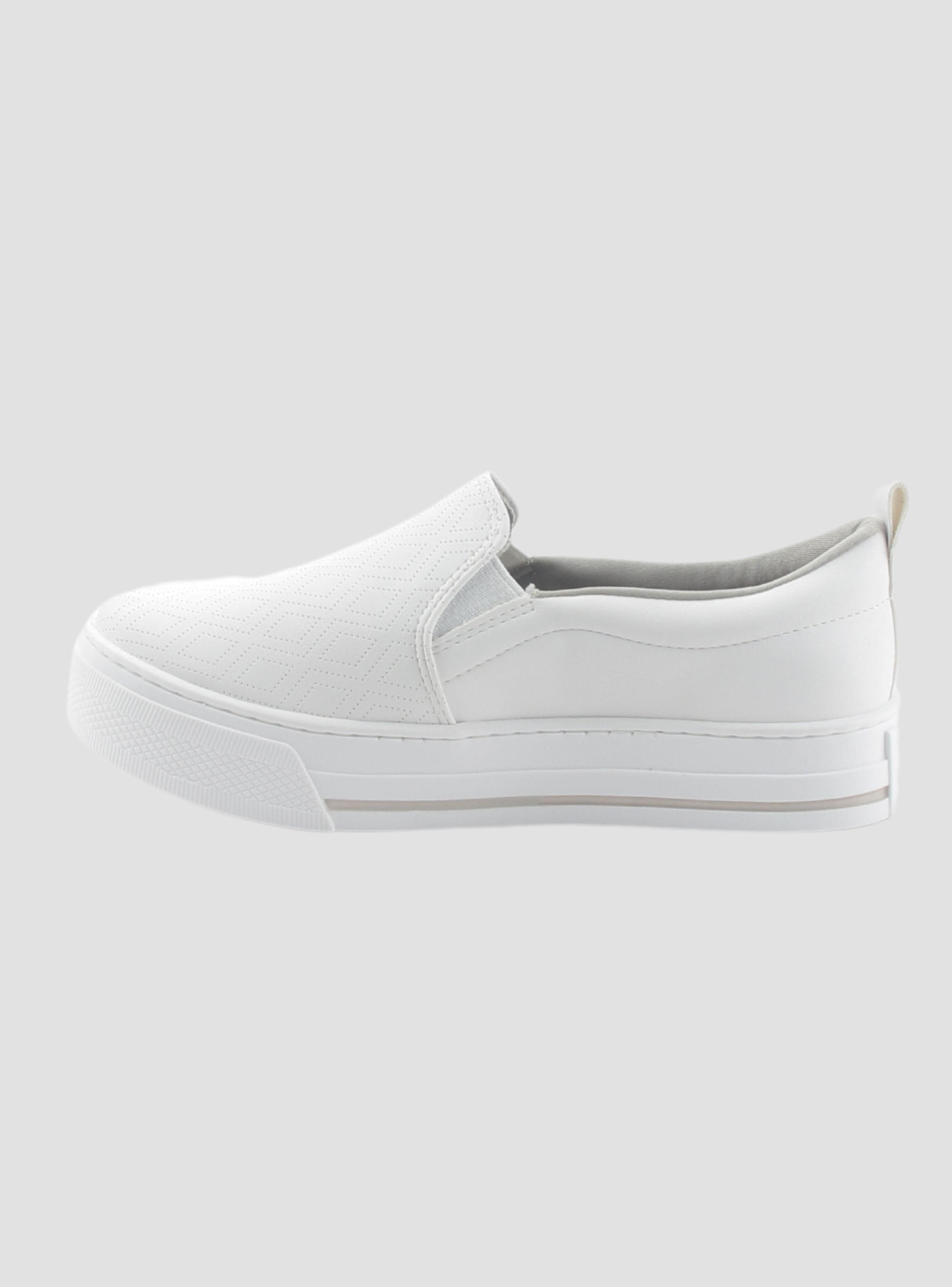 Zapatilla Via Marte Mujer 027-007-02 Blanco Casual-1