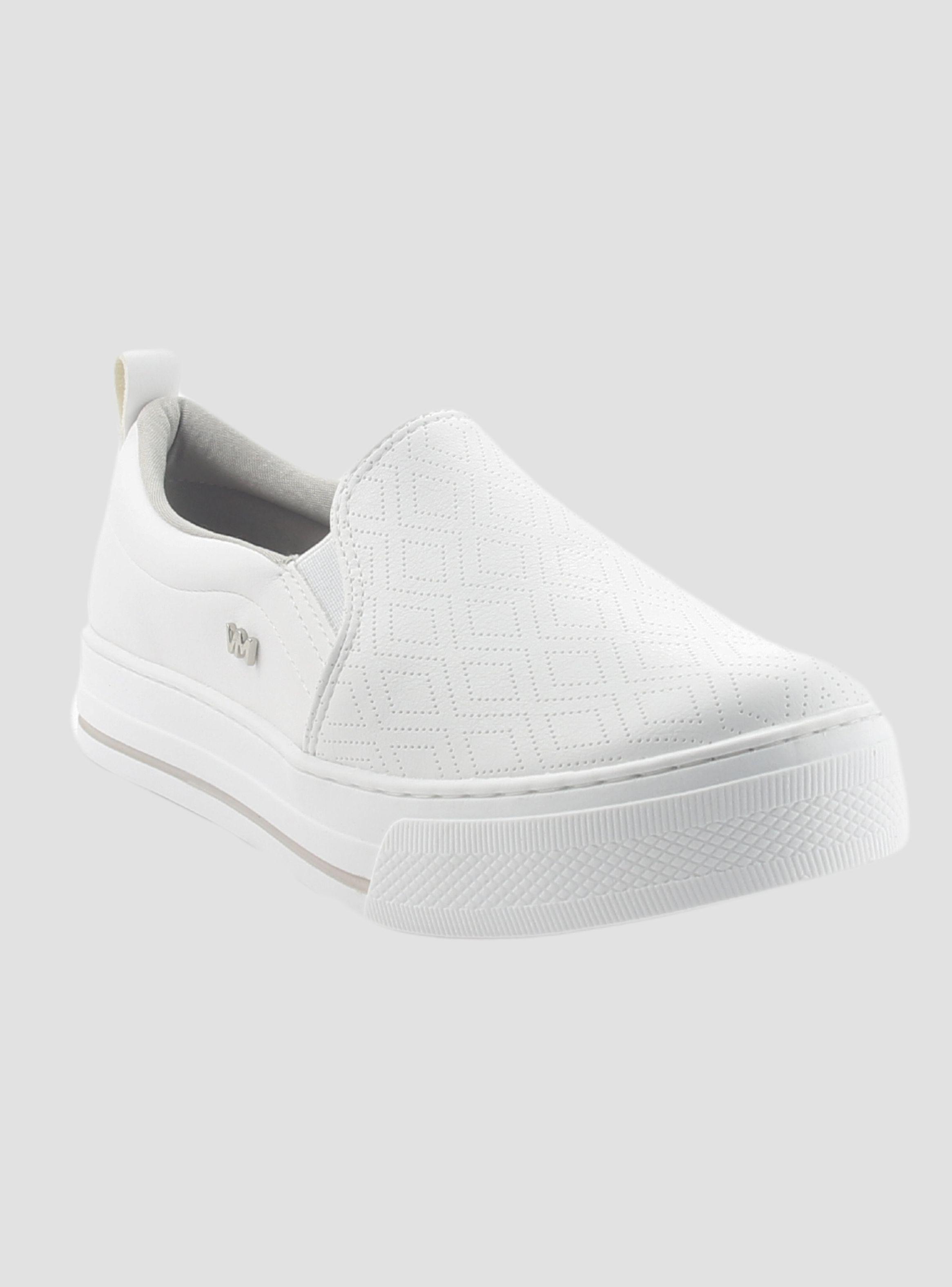 Zapatilla Via Marte Mujer 027-007-02 Blanco Casual-2