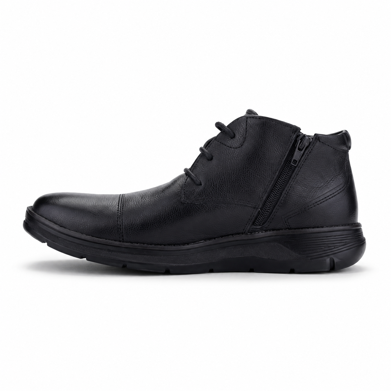 Botin Ferracini Hombre 5542 Fluence Negro/Negro Casual-1