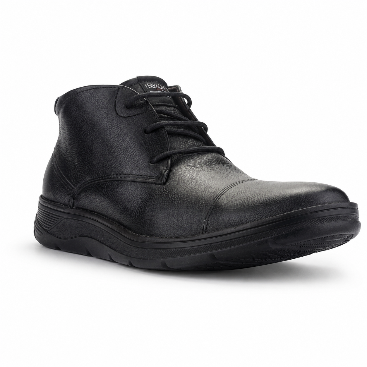 Botin Ferracini Hombre 5542 Fluence Negro/Negro Casual-2